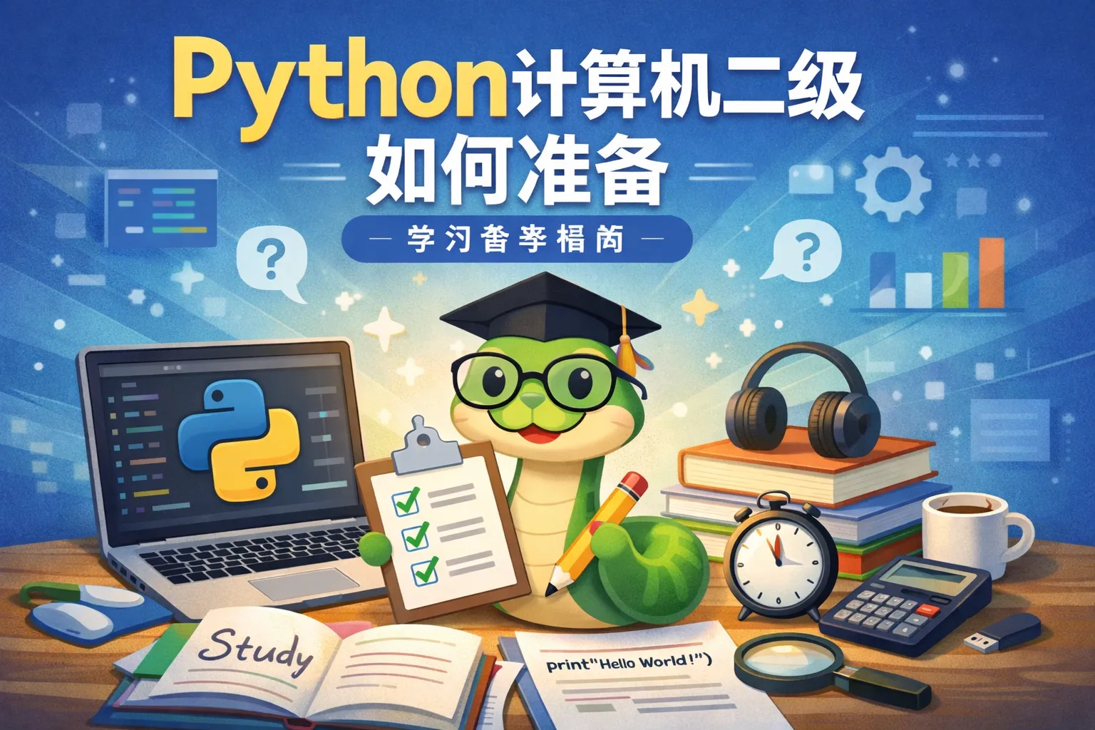 python计算机二级如何准备
