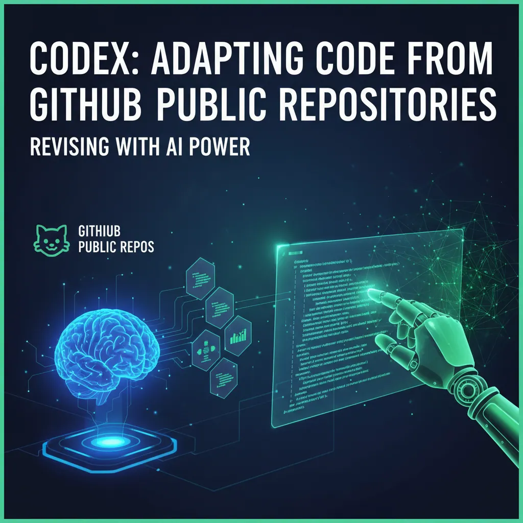 Codex 怎么根据 GitHub 公共仓库修改代码