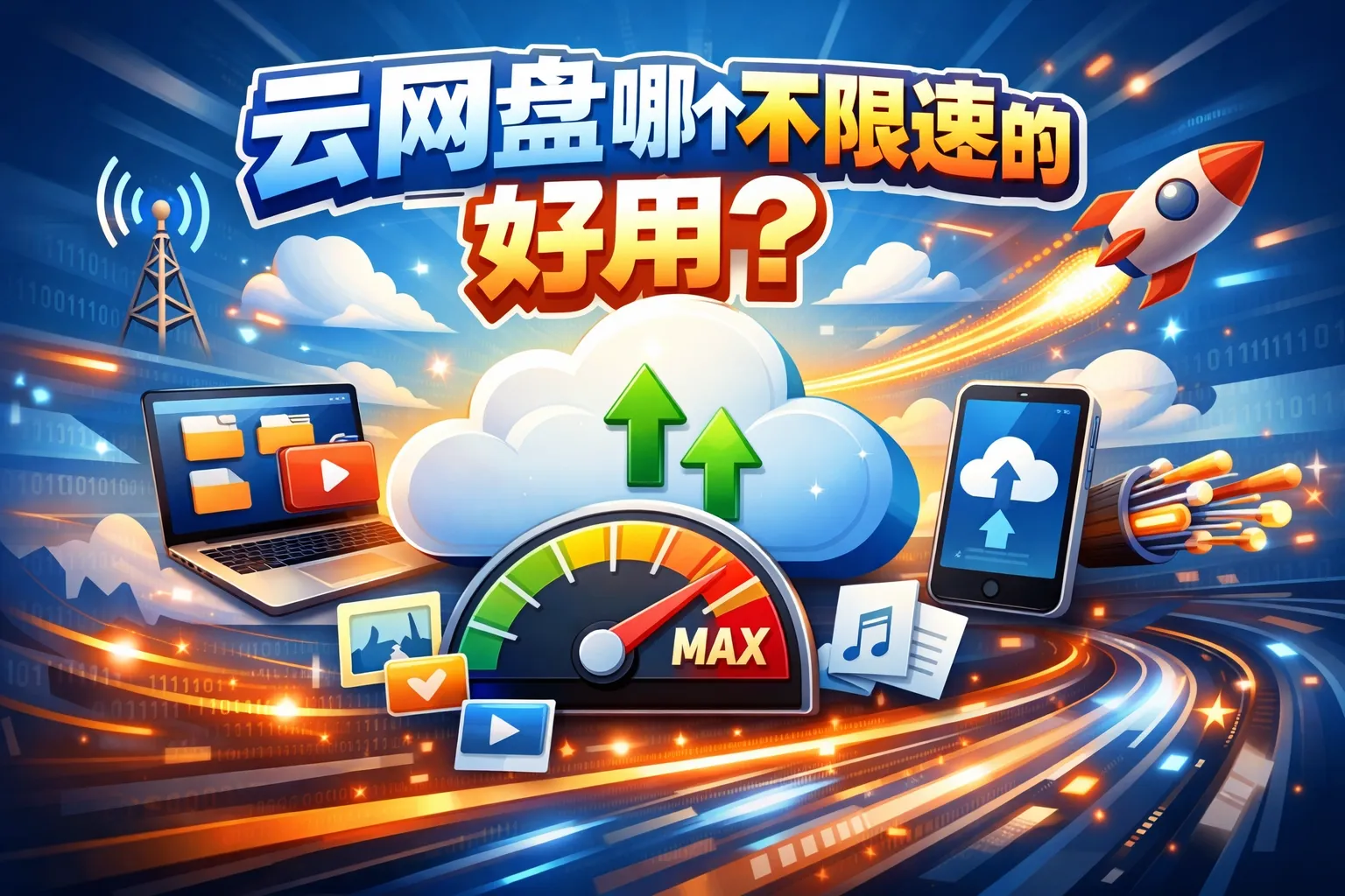 云网盘哪个不限速的好用