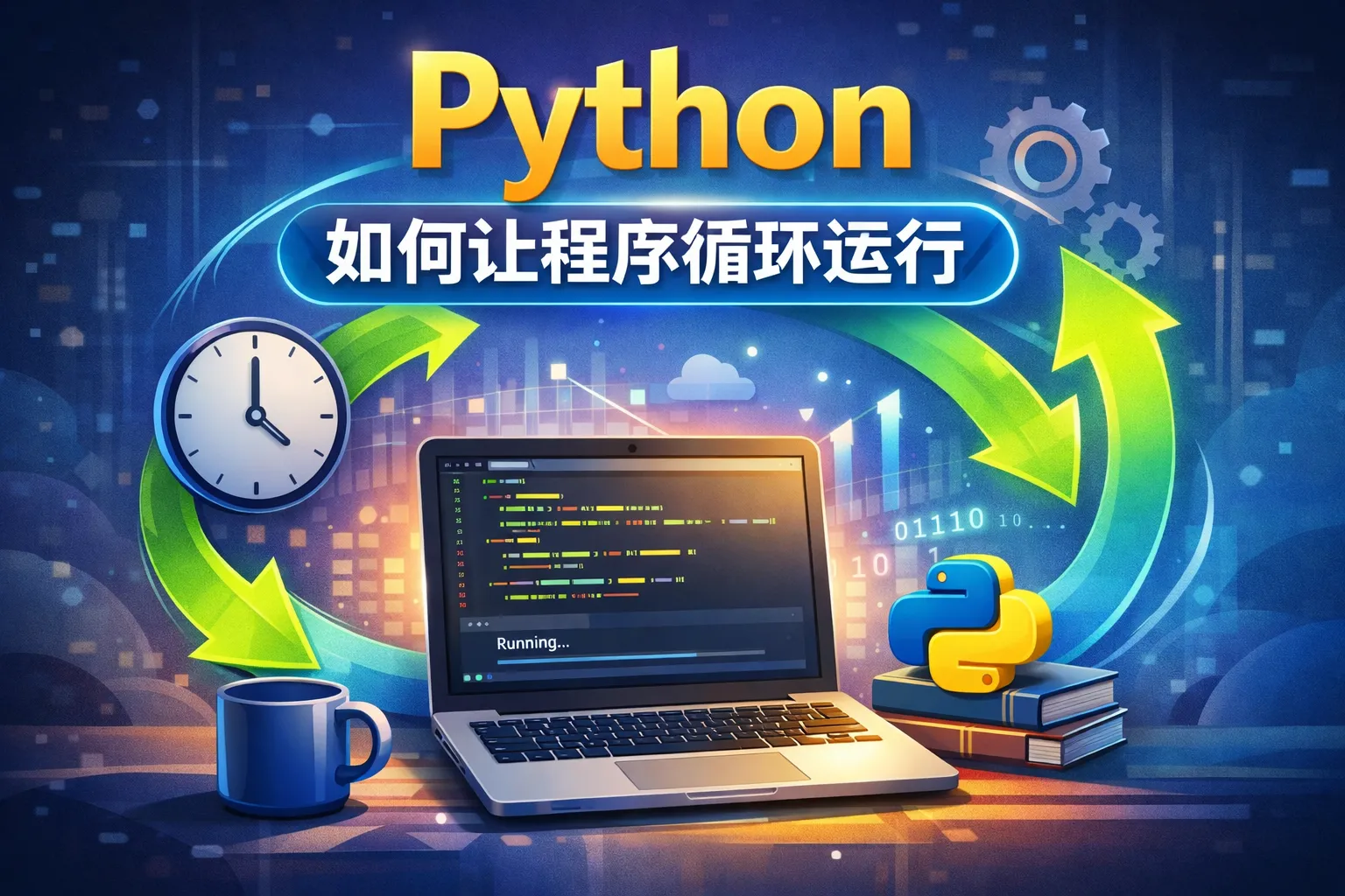 python如何让程序循环运行