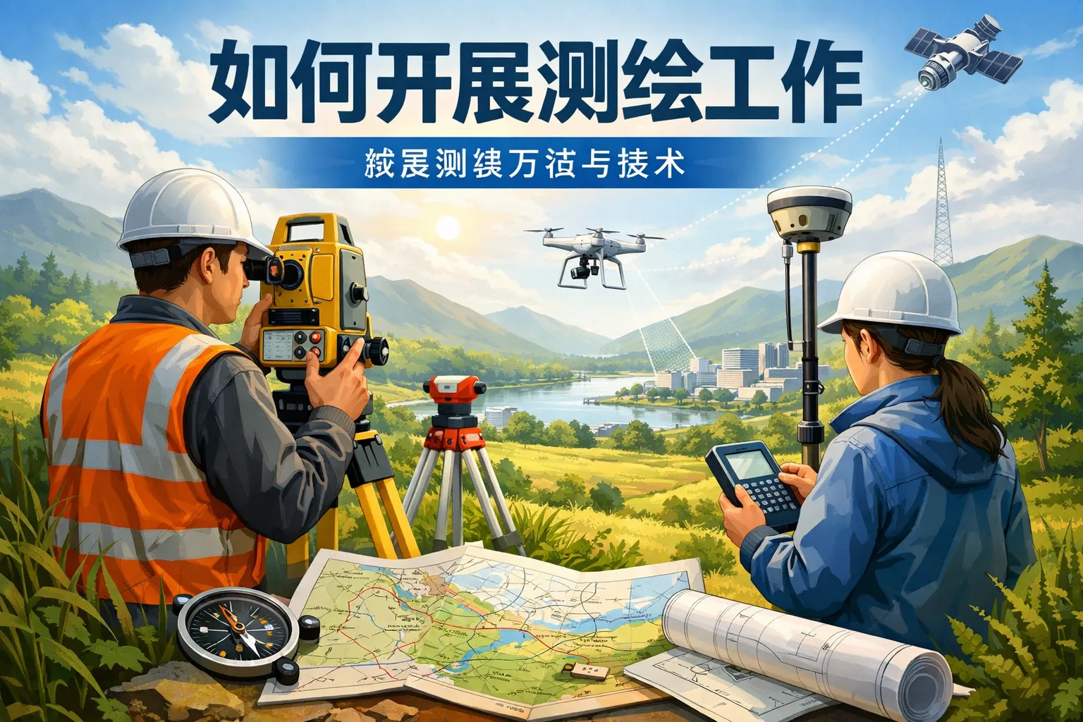 如何开展测绘工作