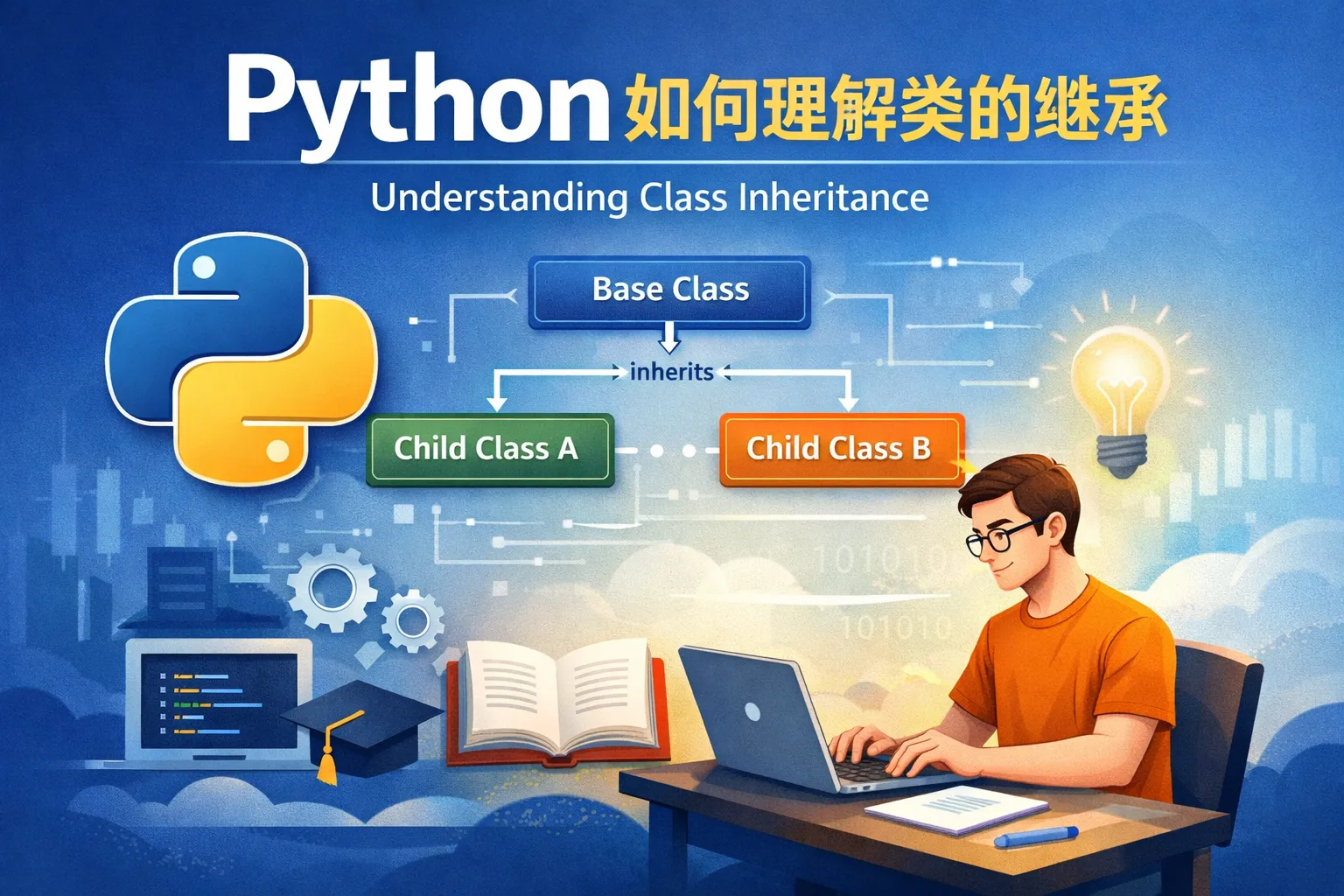 python如何理解类的继承