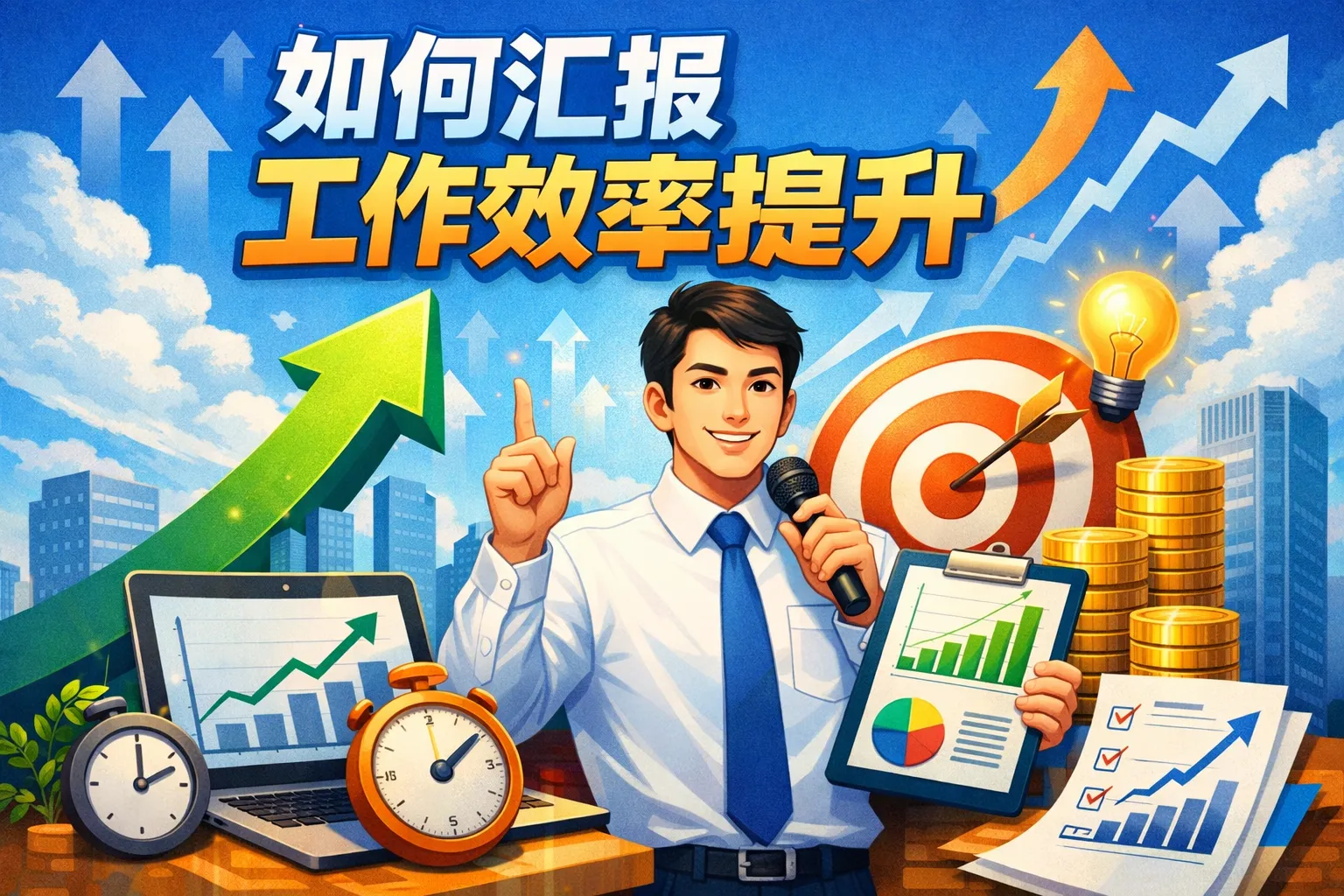 如何汇报工作效率提升