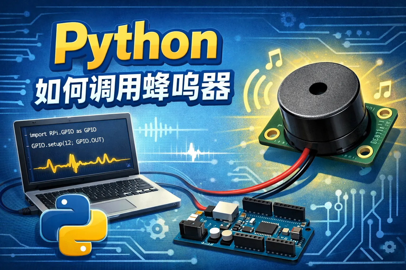 python如何调用蜂鸣器