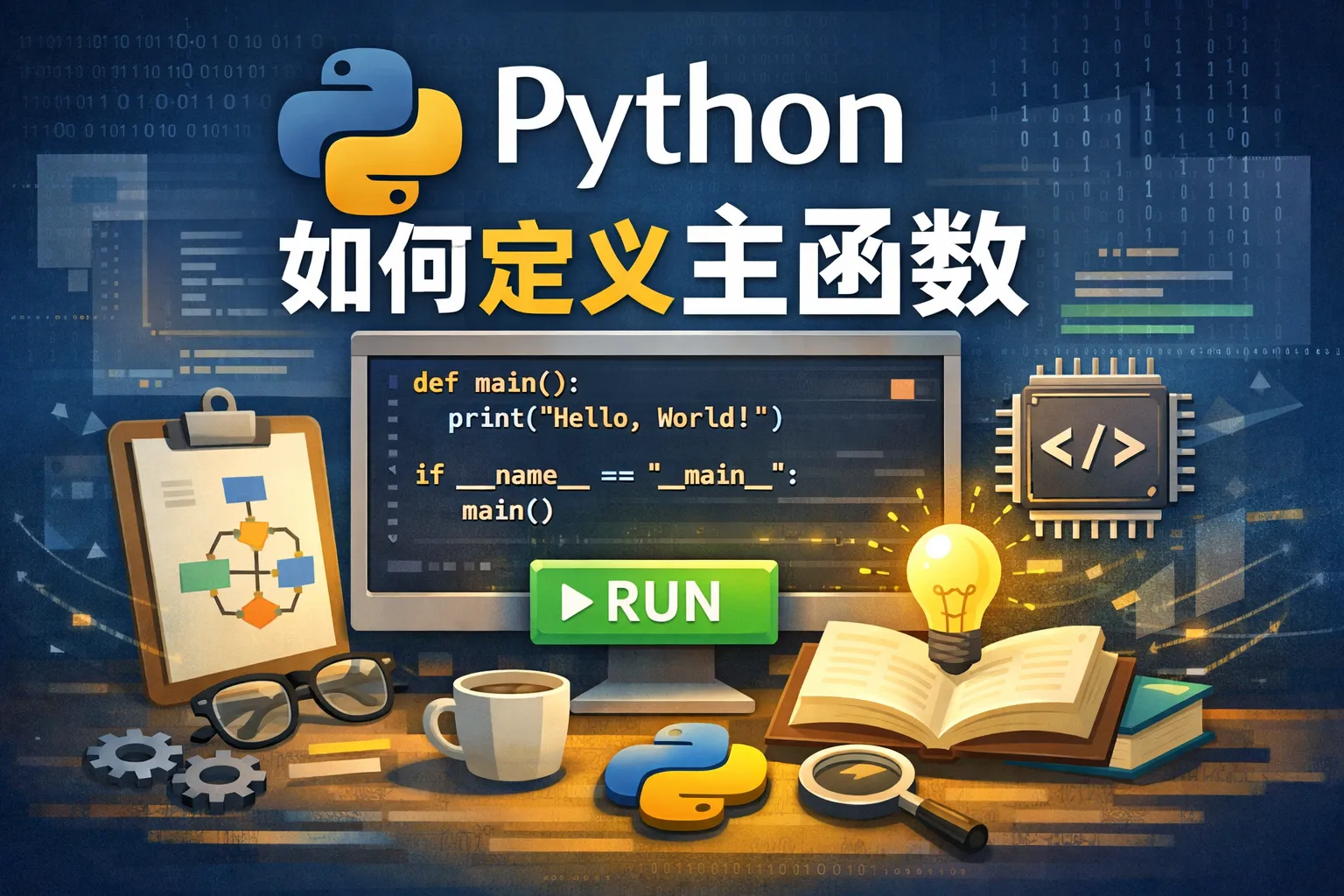 python如何定义主函数