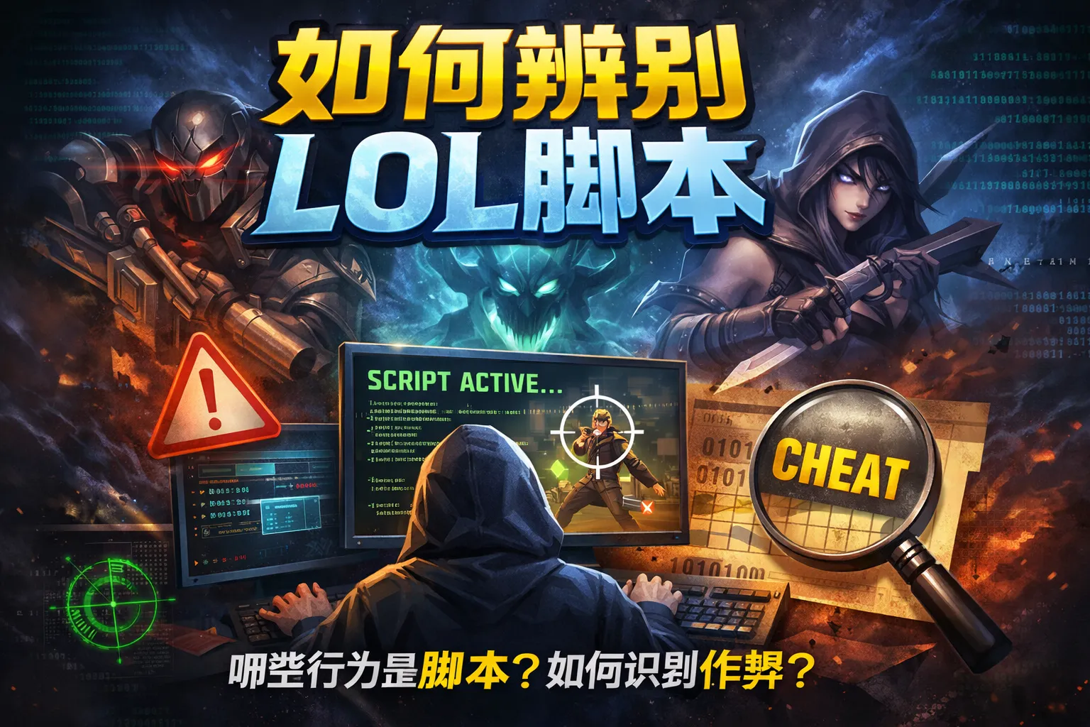 如何辨别lol脚本