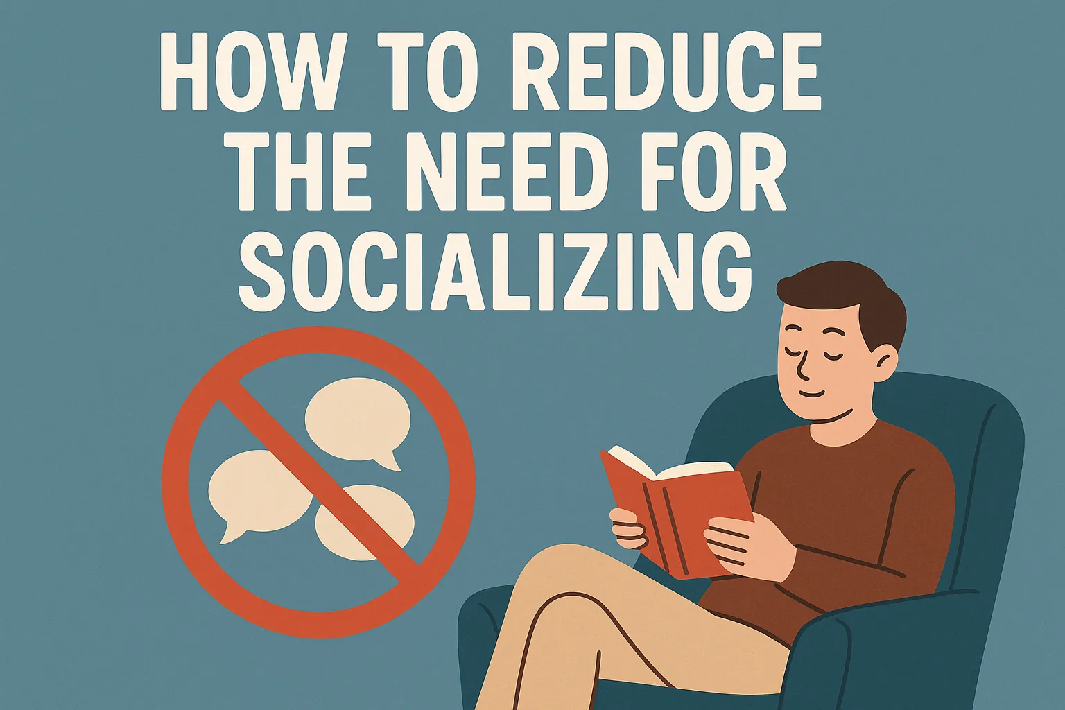怎么减少对社交的需求感