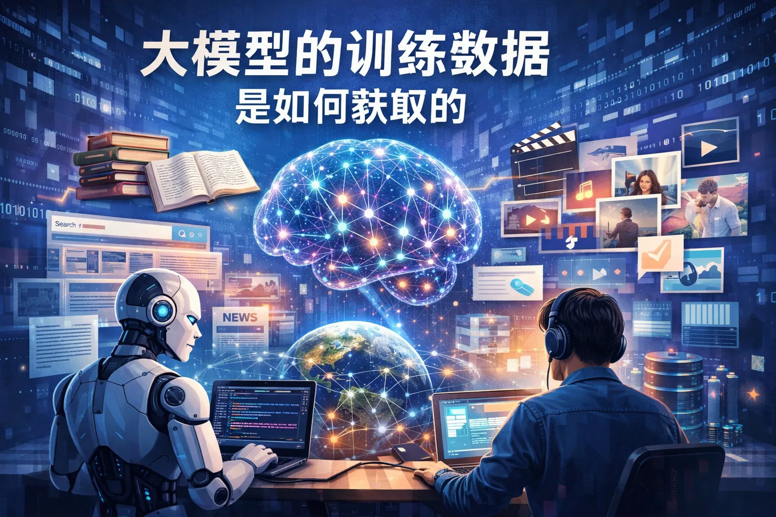 大模型的训练数据是如何获取的