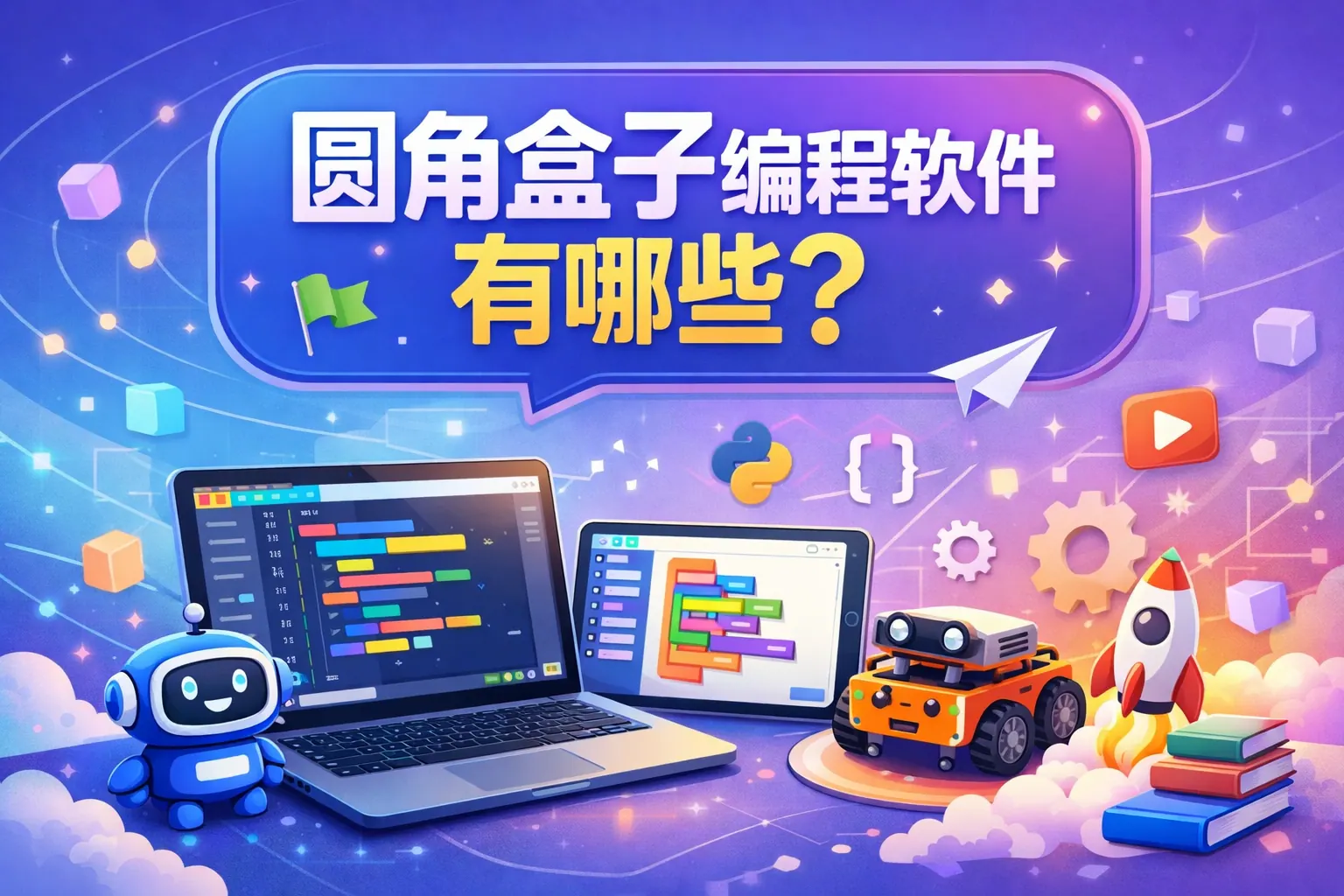 圆角盒子编程软件有哪些