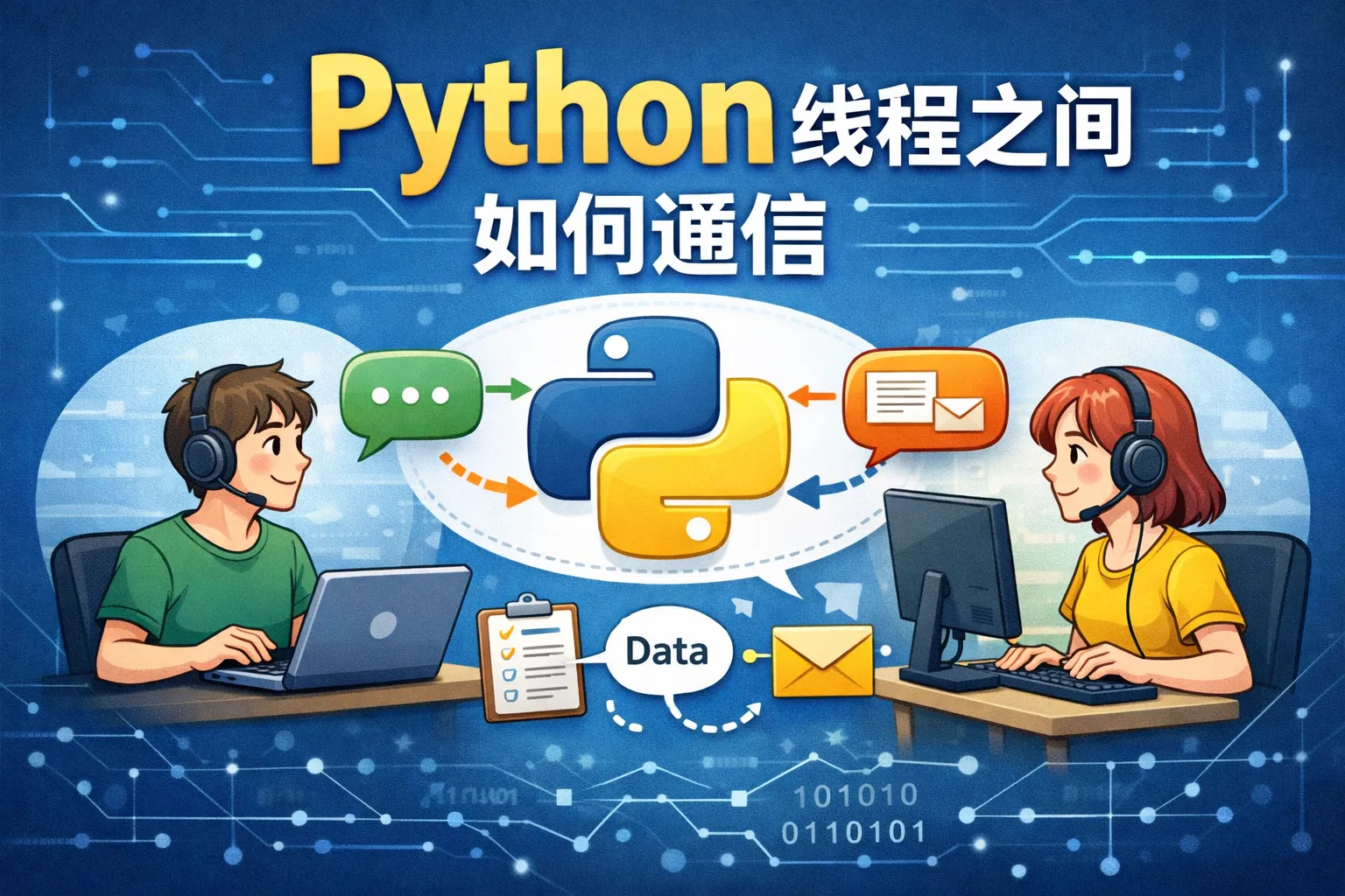 python线程之间如何通信