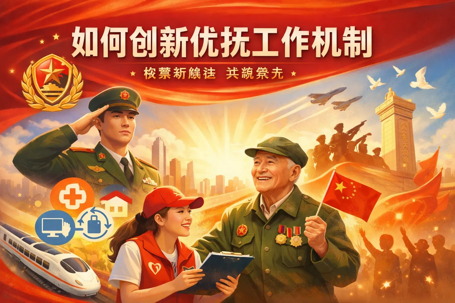 如何创新优抚工作机制