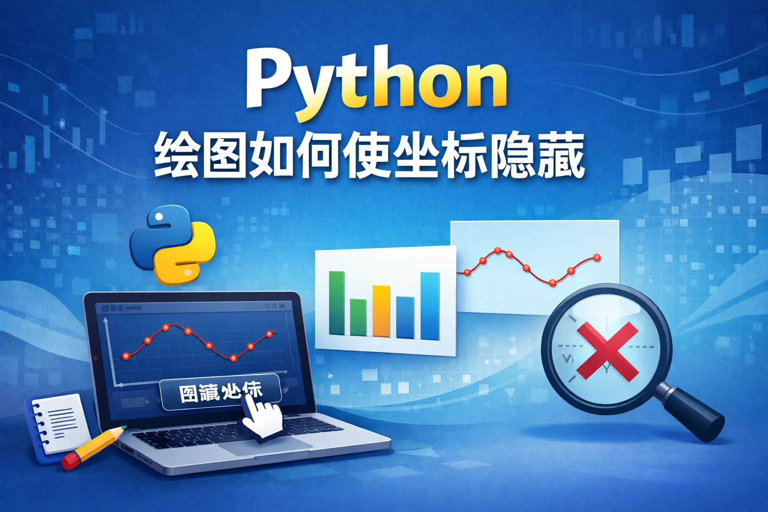 python绘图如何使坐标隐藏