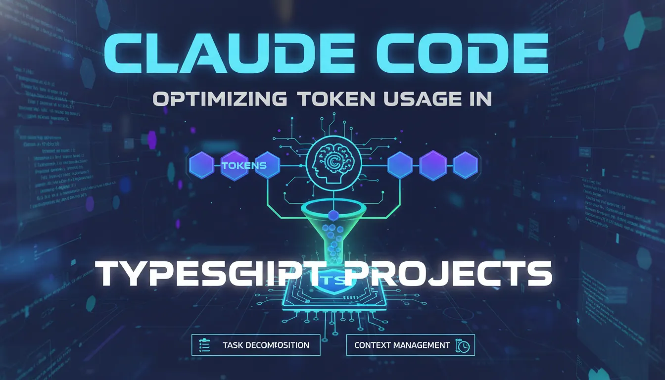Claude Code 如何降低 TypeScript 项目中的 Token 消耗？任务拆分和上下文管理