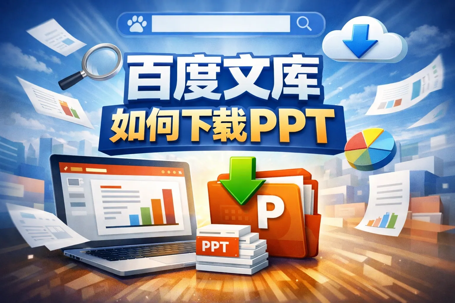 百度文库如何下载ppt