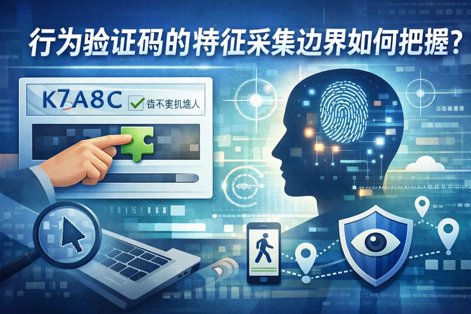 行为验证码的特征采集边界如何把握?