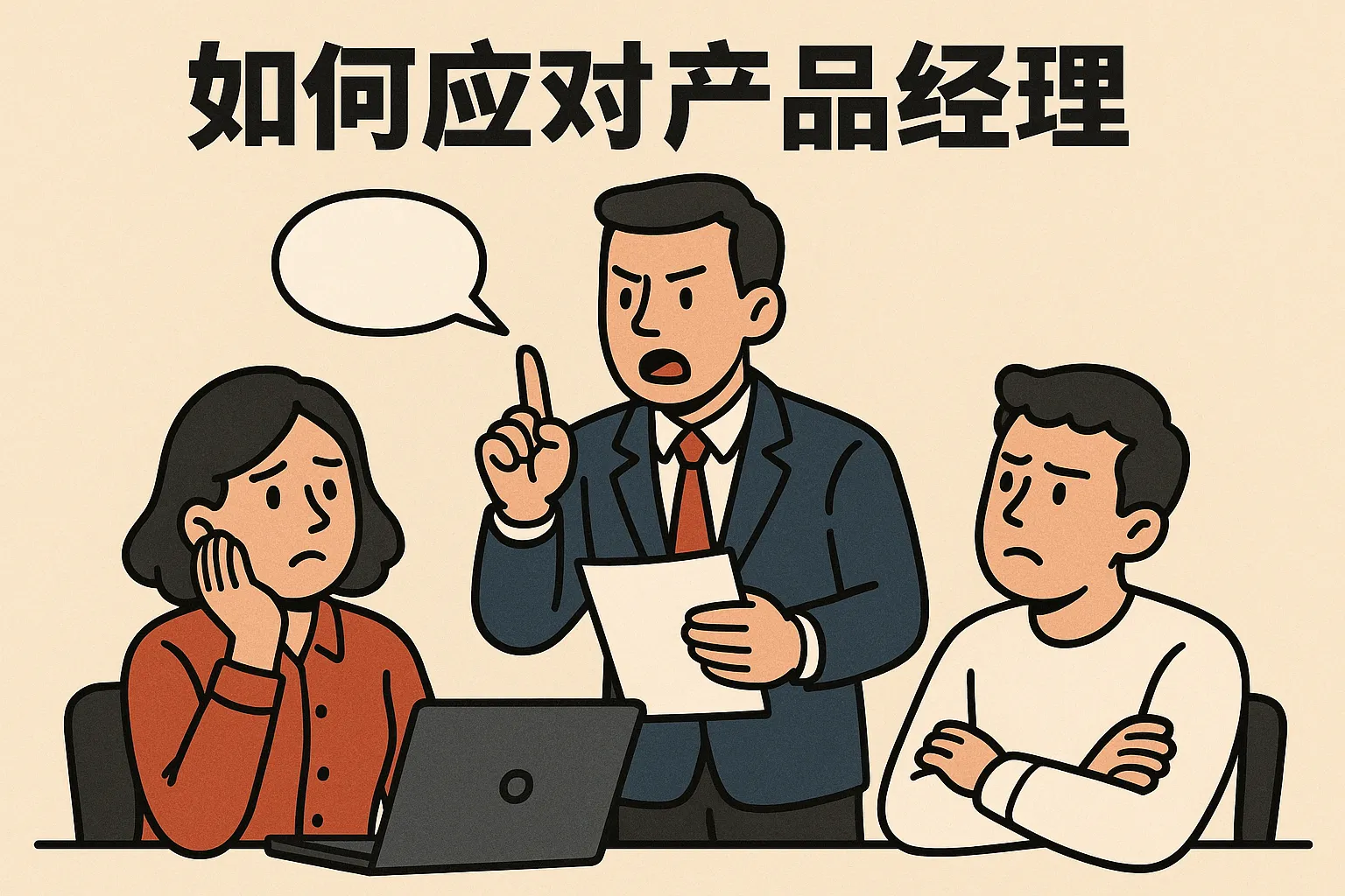 如何应对产品经理