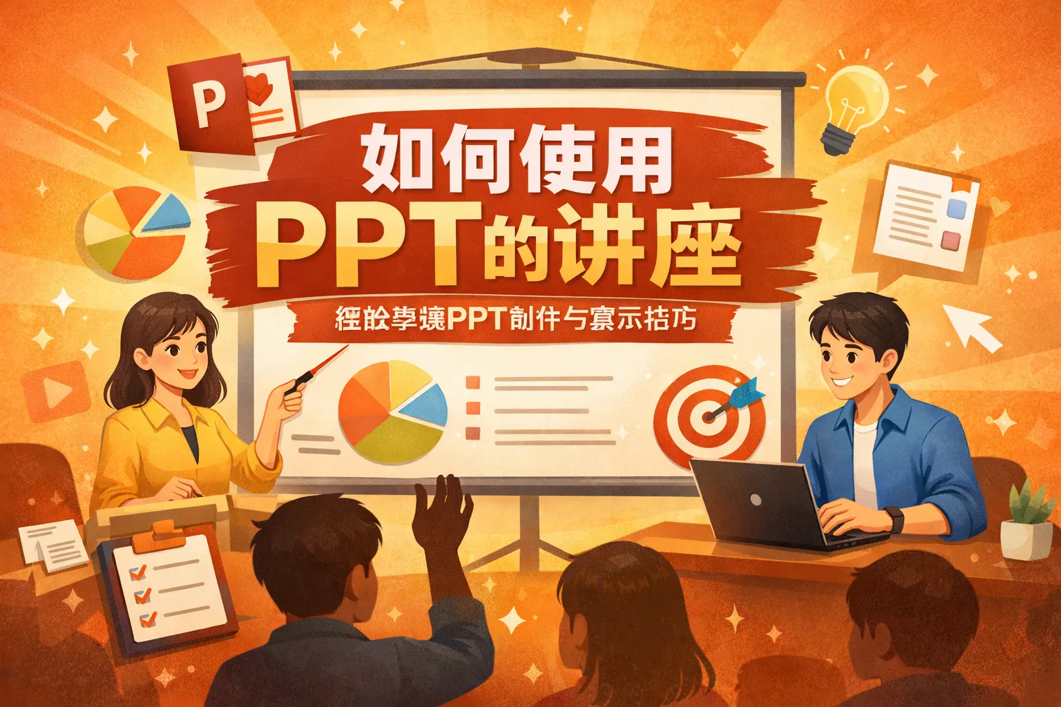 如何使用ppt的讲座