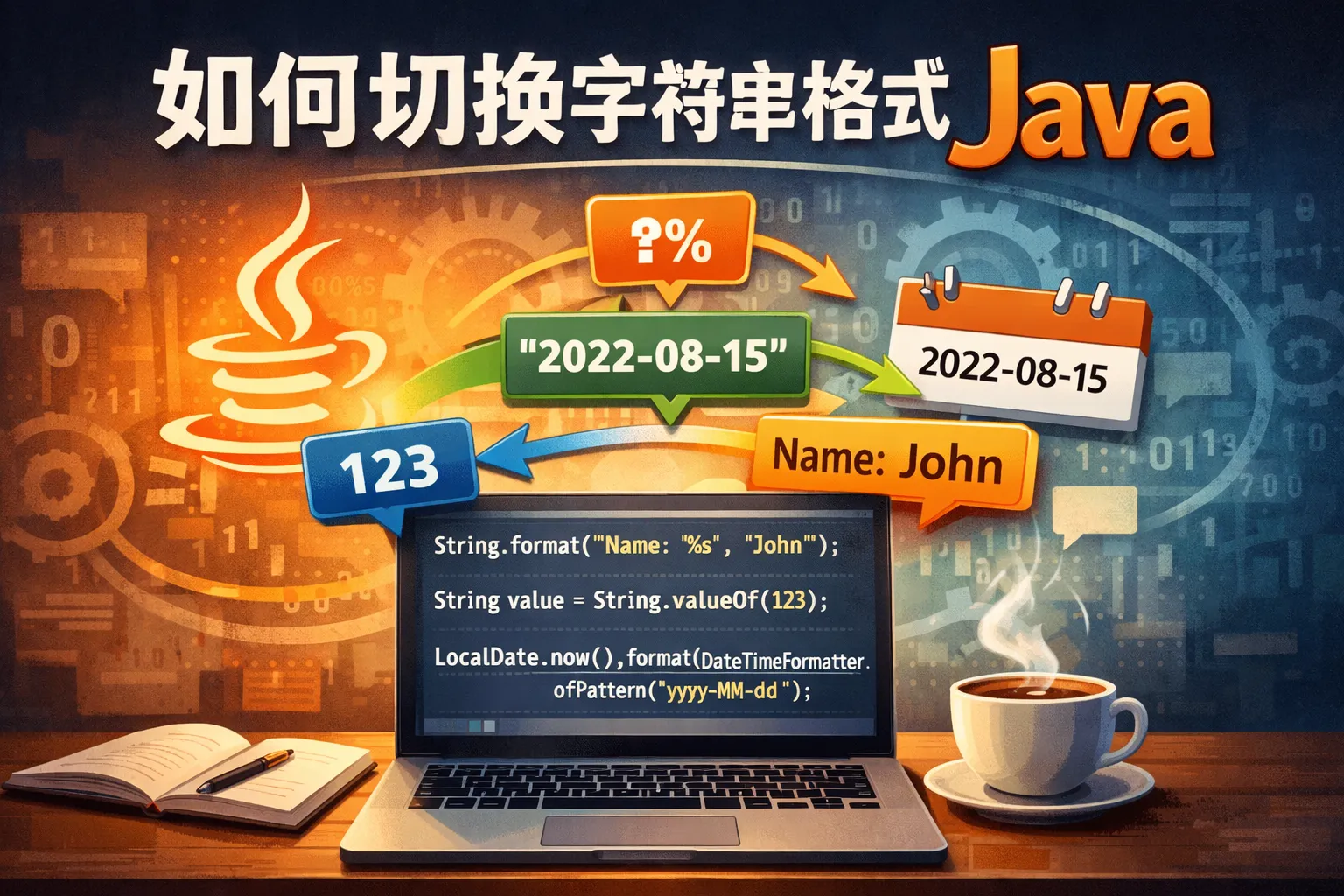 如何切换字符串格式java