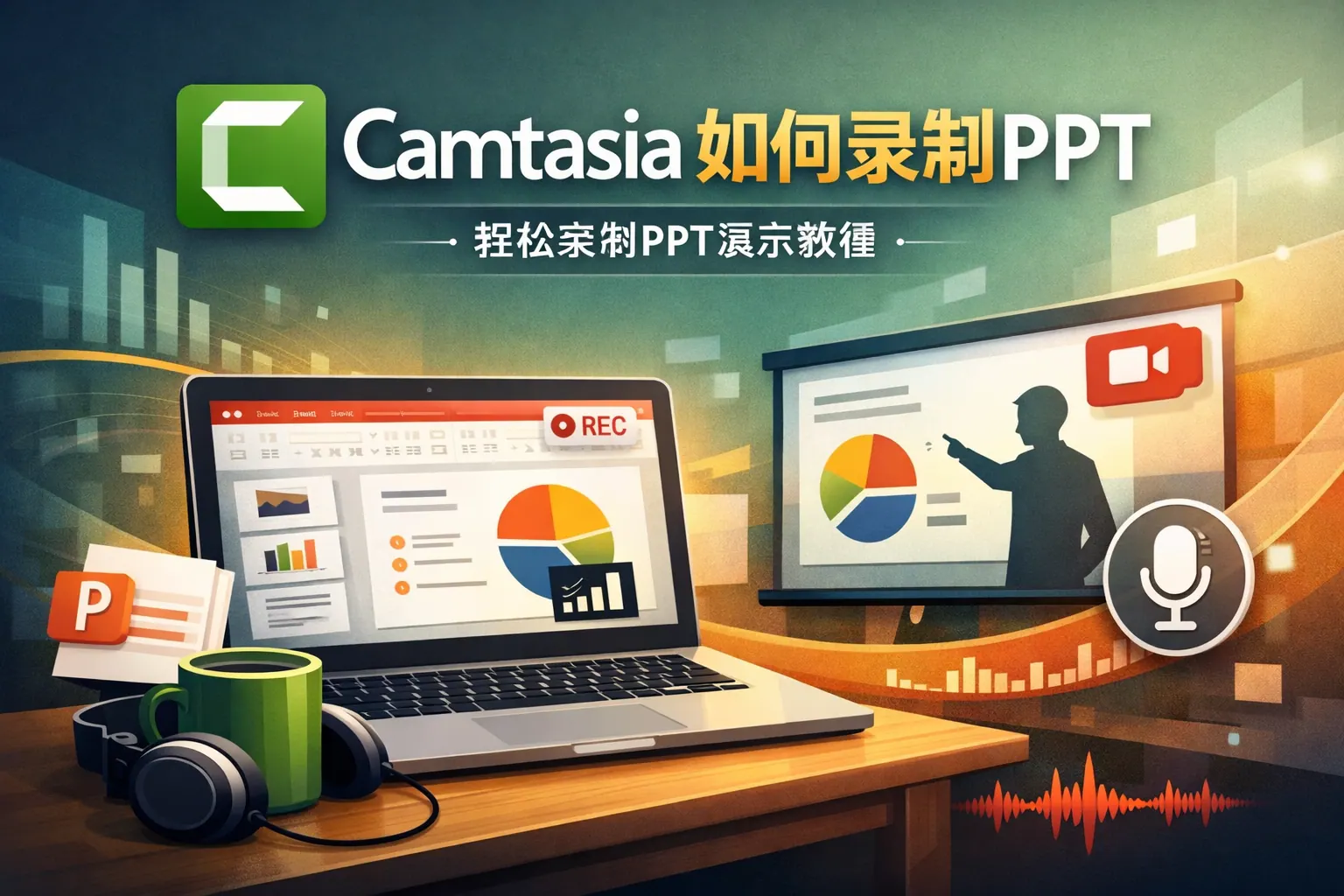 camtasia如何录制ppt