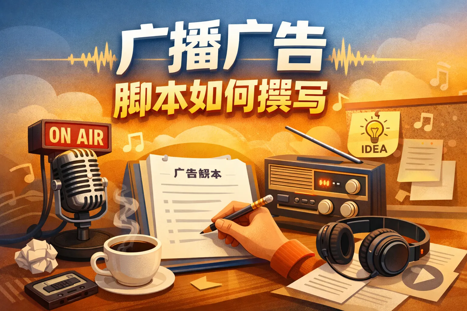 广播广告脚本如何撰写