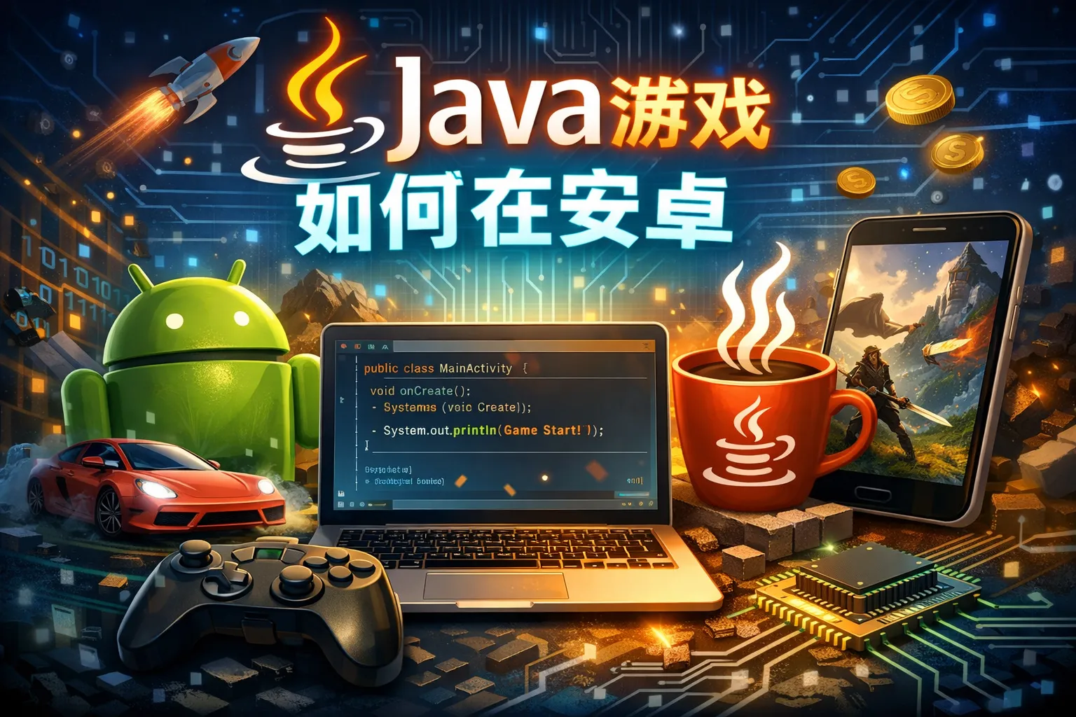 Java游戏如何在安卓