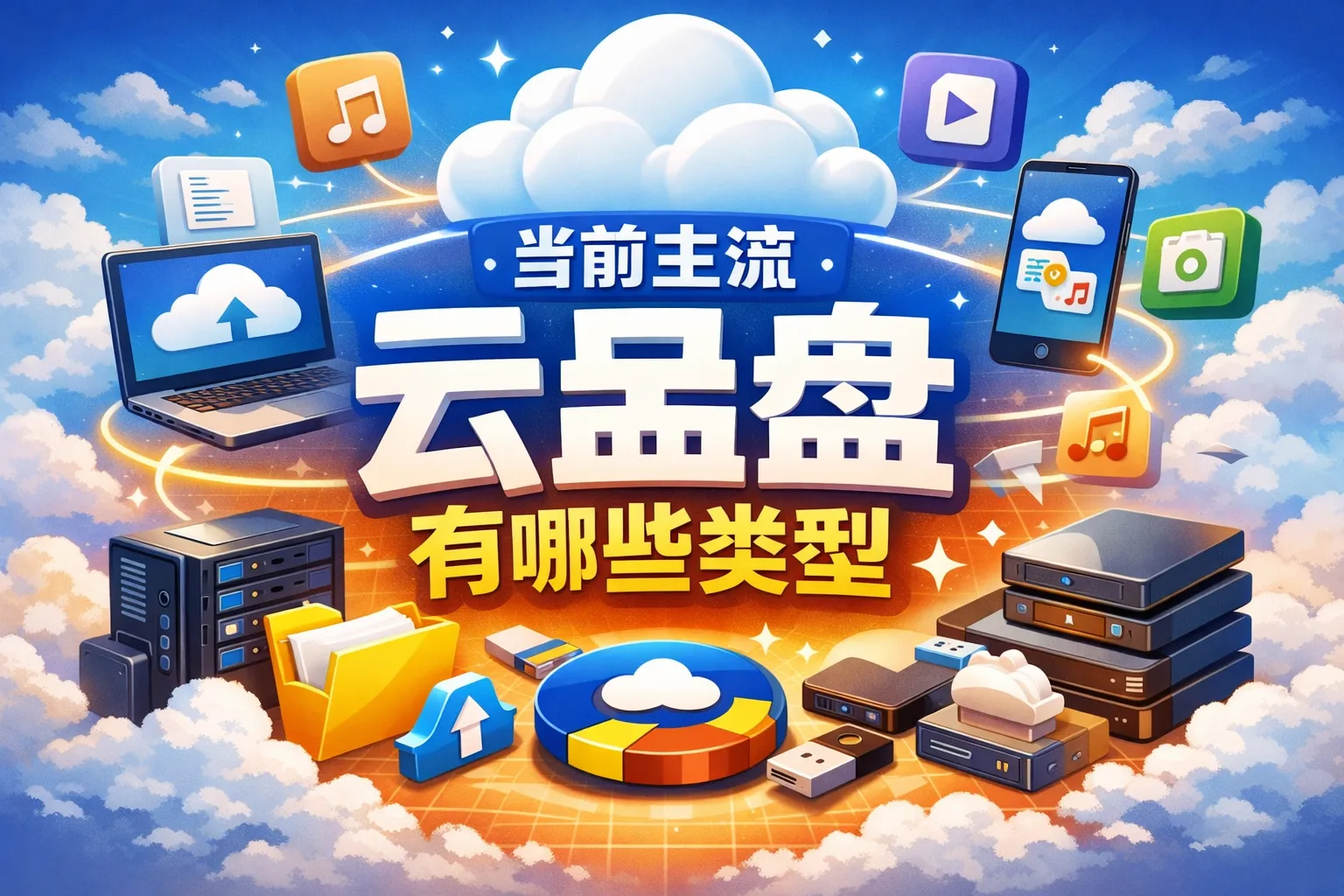 当前主流云盘有哪些类型