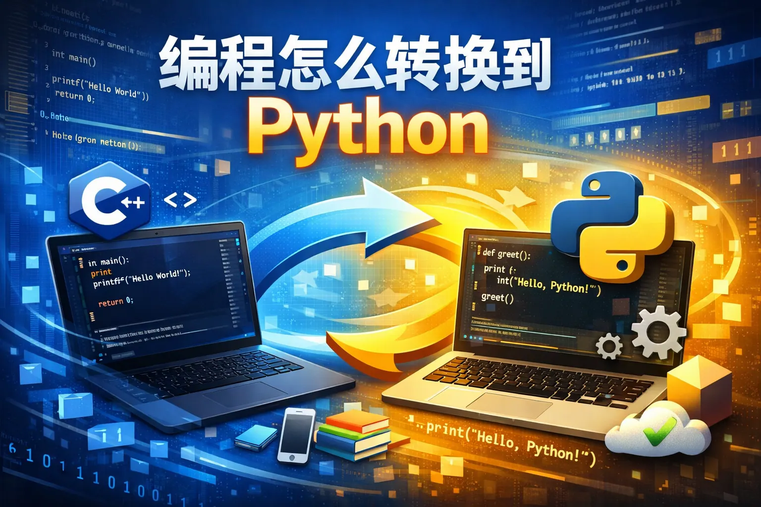编程怎么转换到python