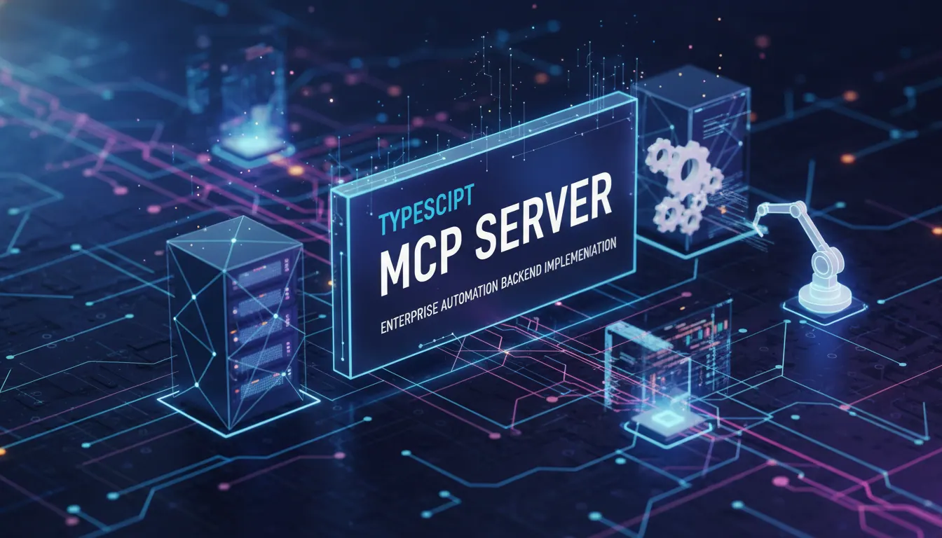 TypeScript 服务端实现企业自动化时 MCP Server 该怎么封装