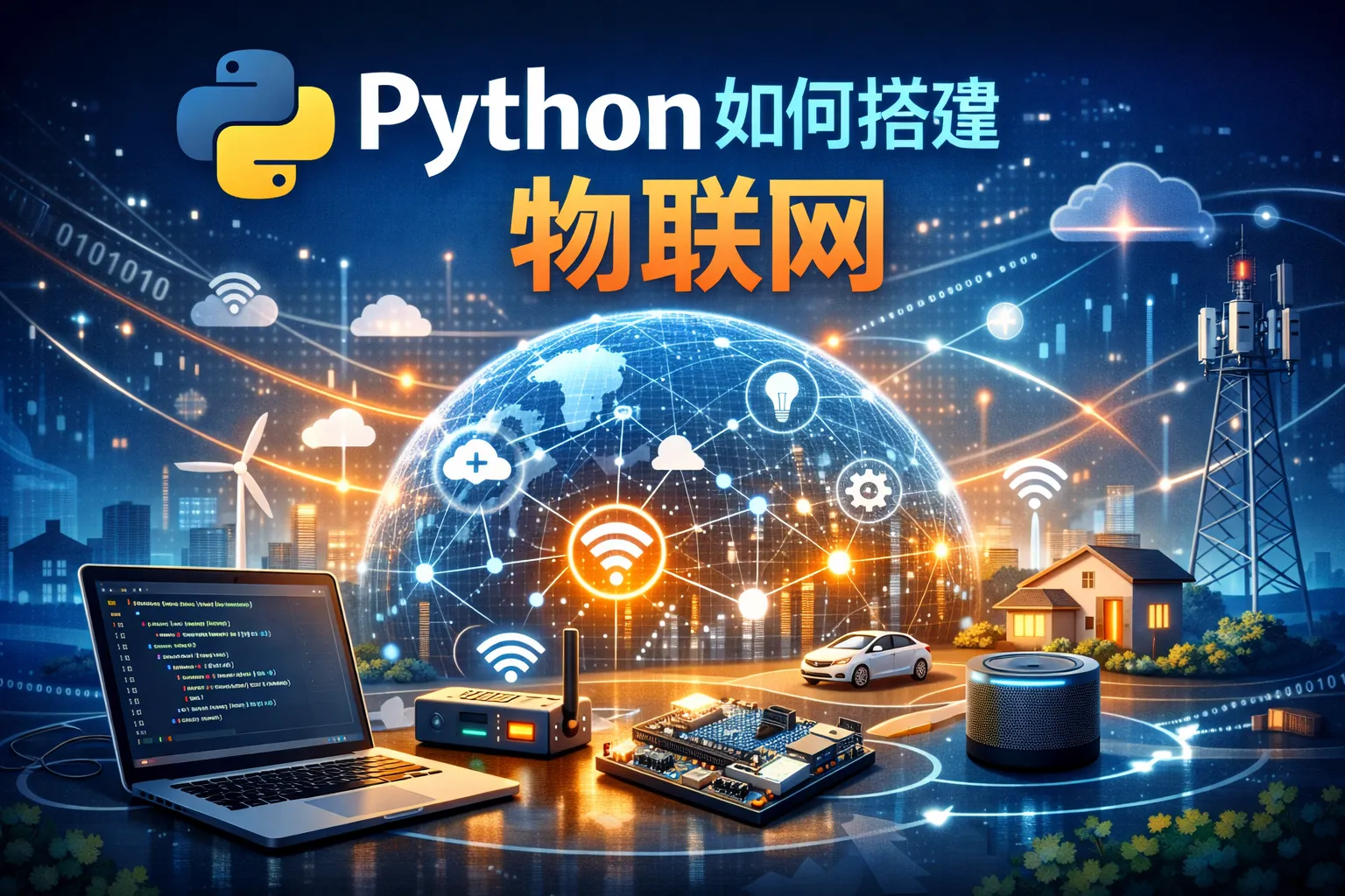 python如何搭建物联网