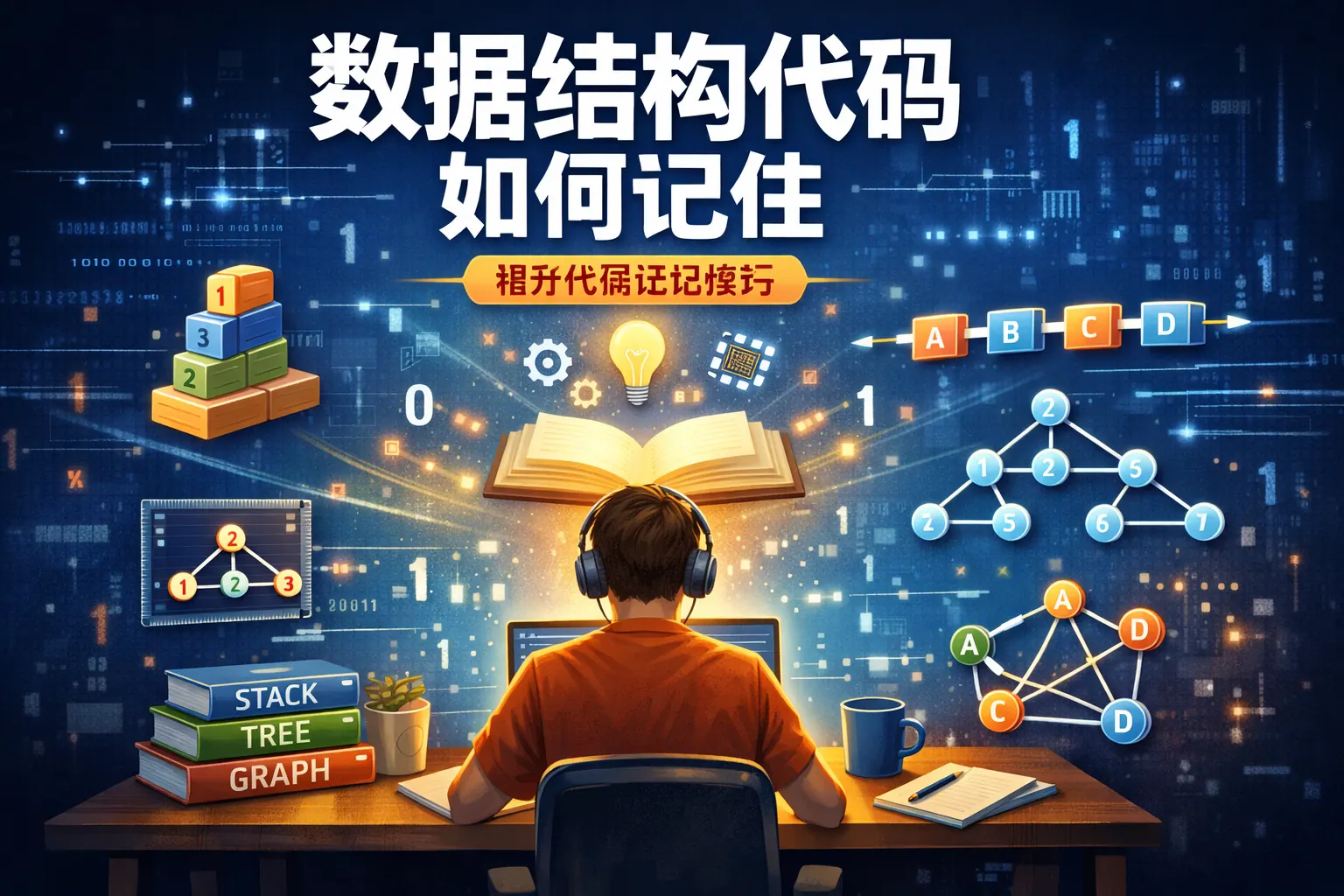 数据结构代码如何记住