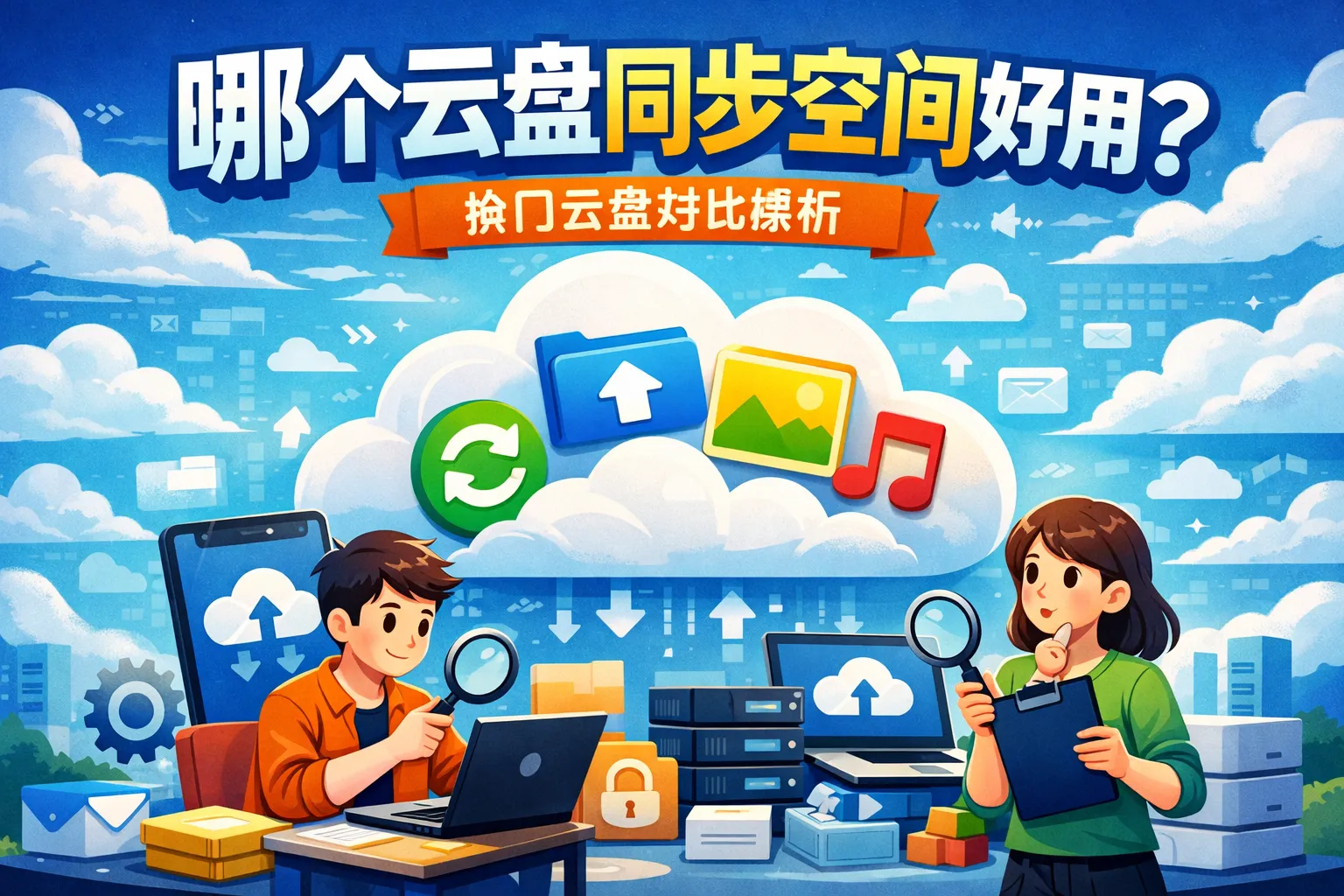 哪个云盘同步空间好用