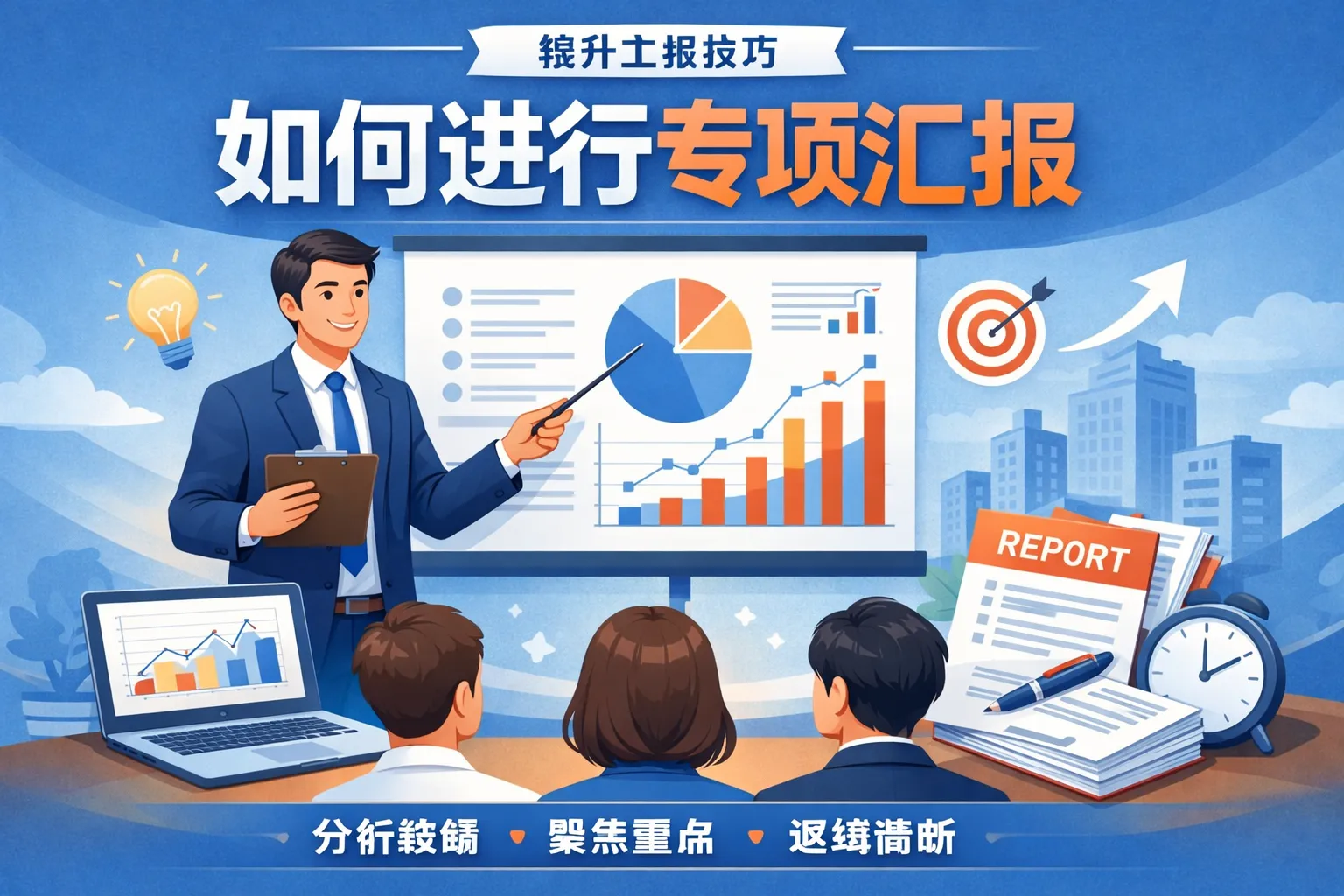 如何进行专项汇报