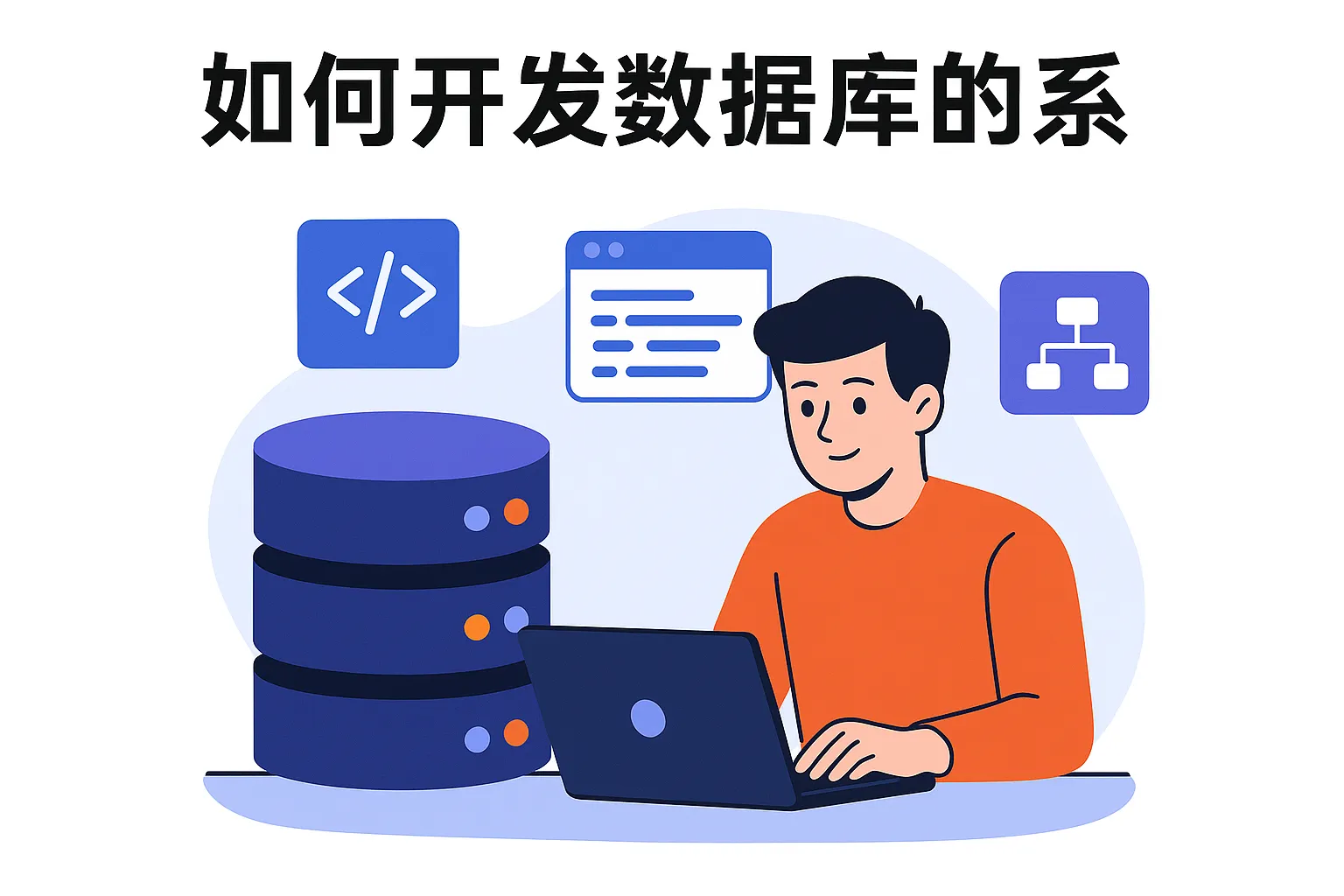 怎么开发数据库的系统