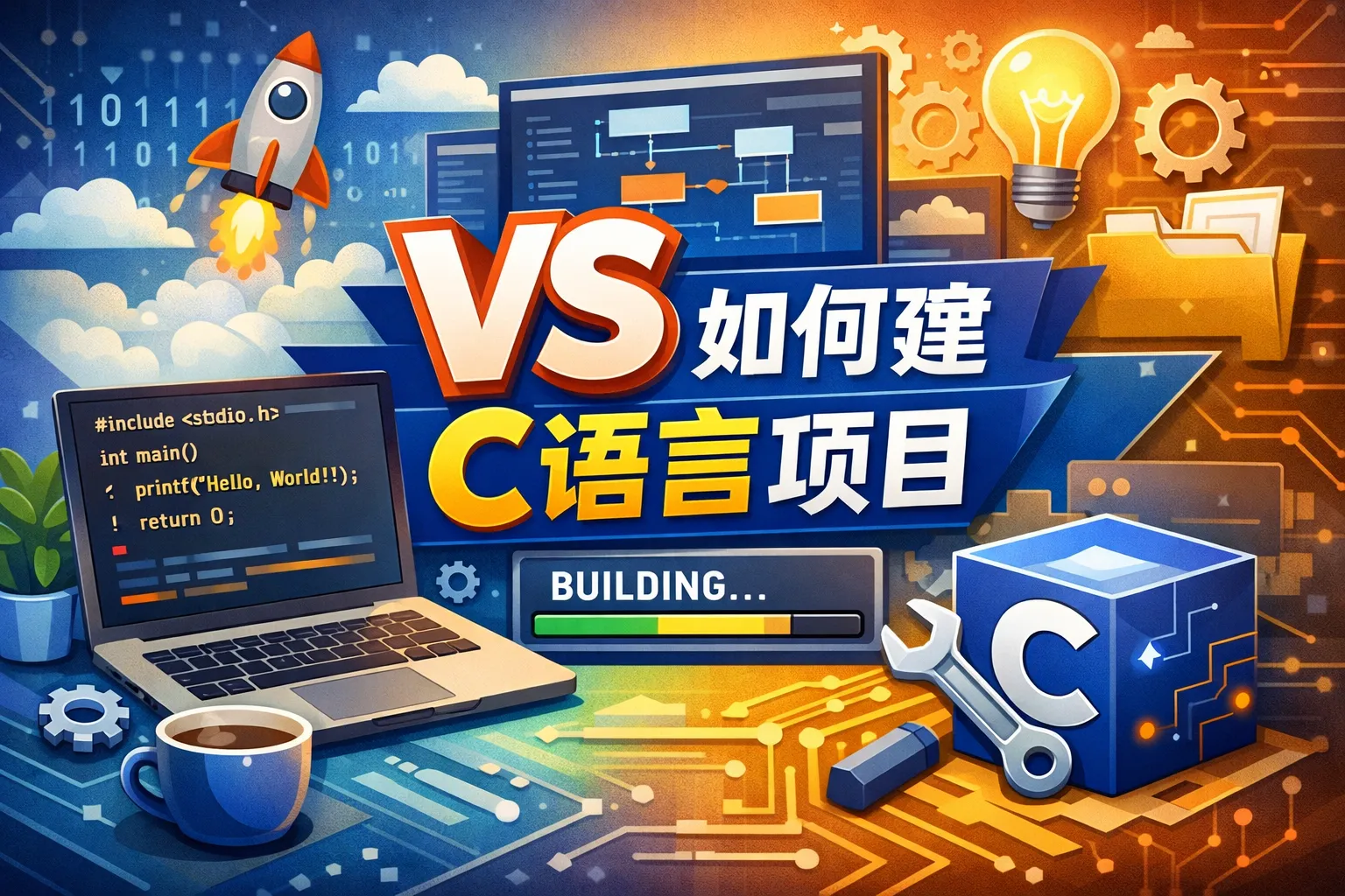 vs如何建c语言项目