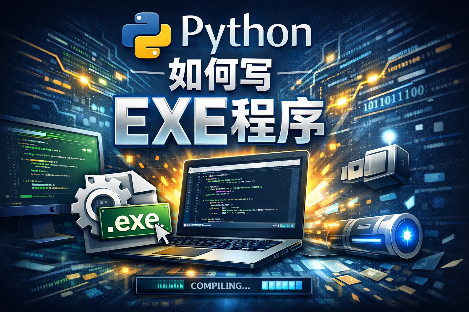 python如何写exe程序