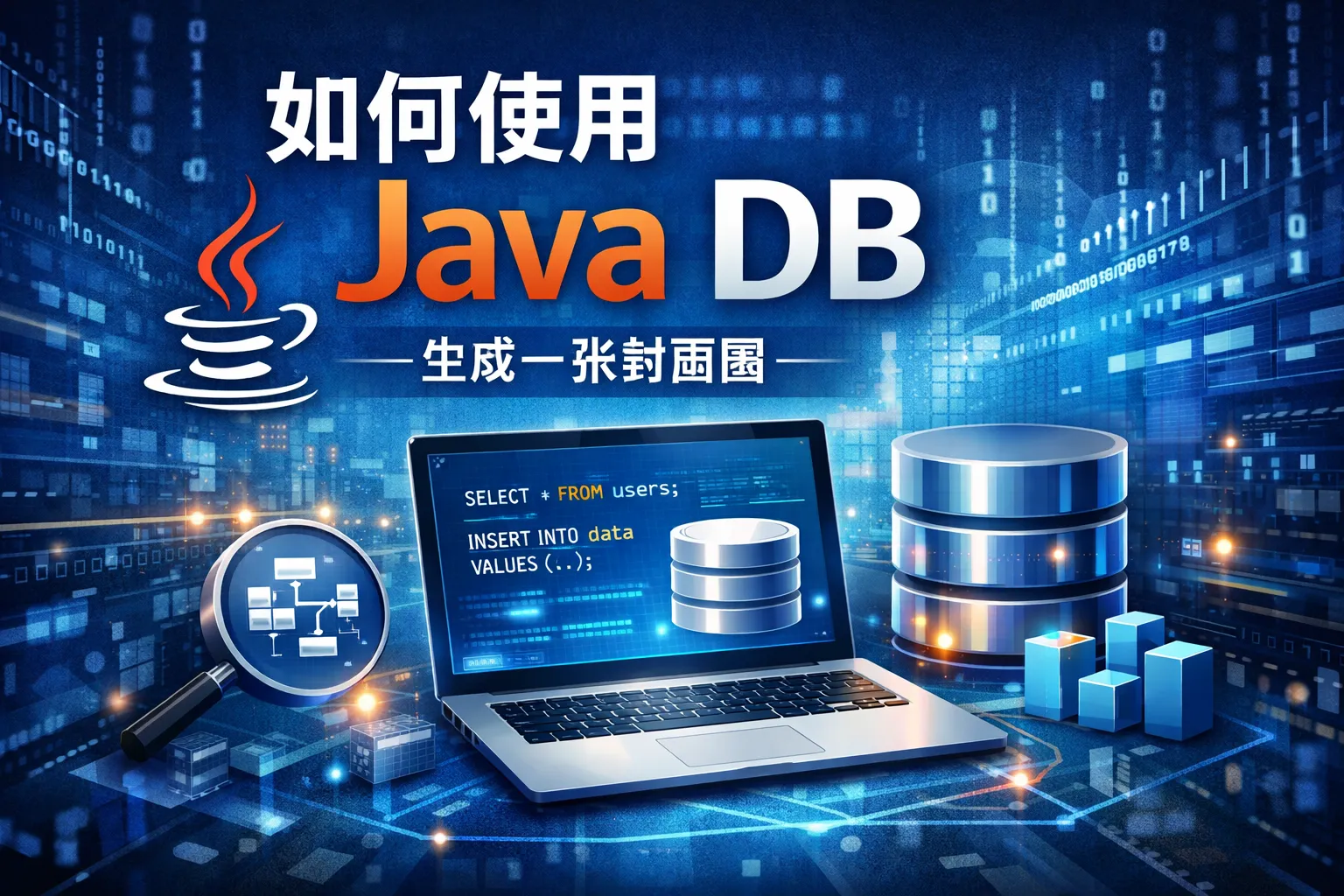 如何使用java db