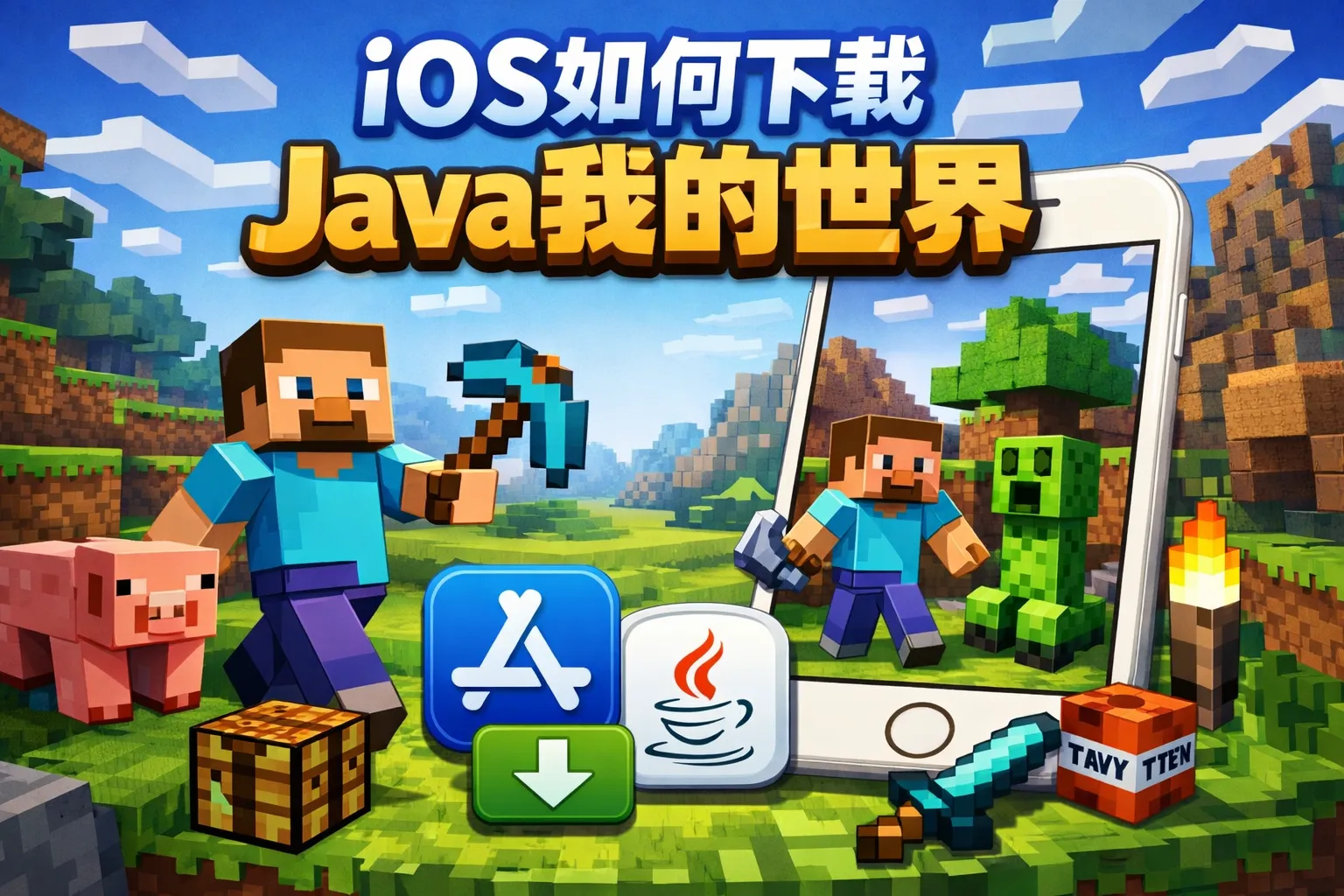 ios如何下载java我的世界