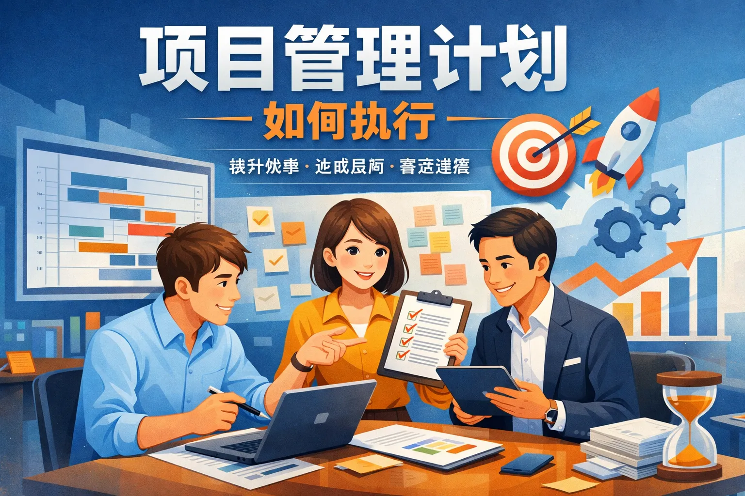 项目管理计划如何执行