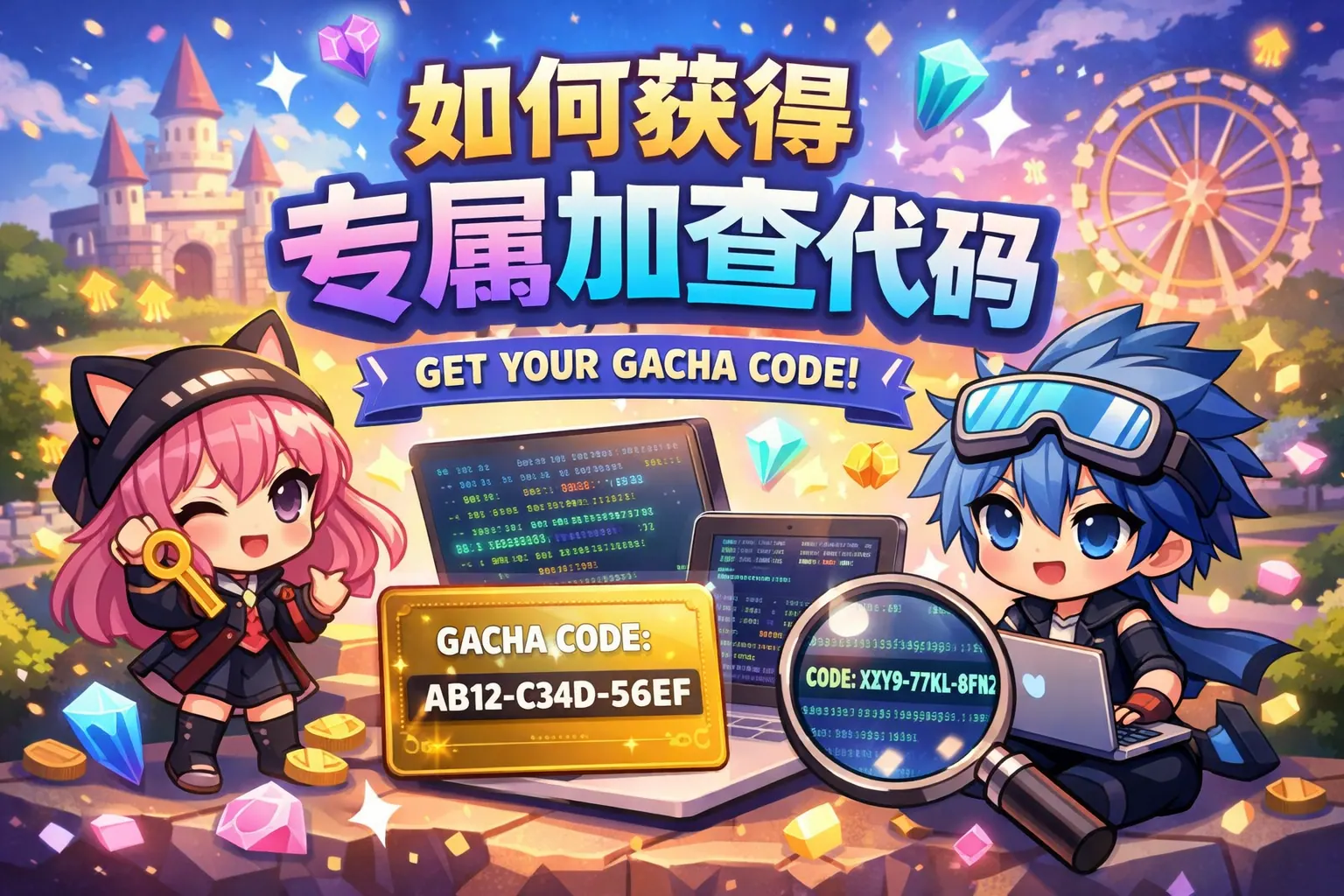 如何获得专属加查代码