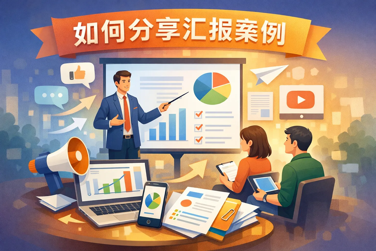 如何分享汇报案例