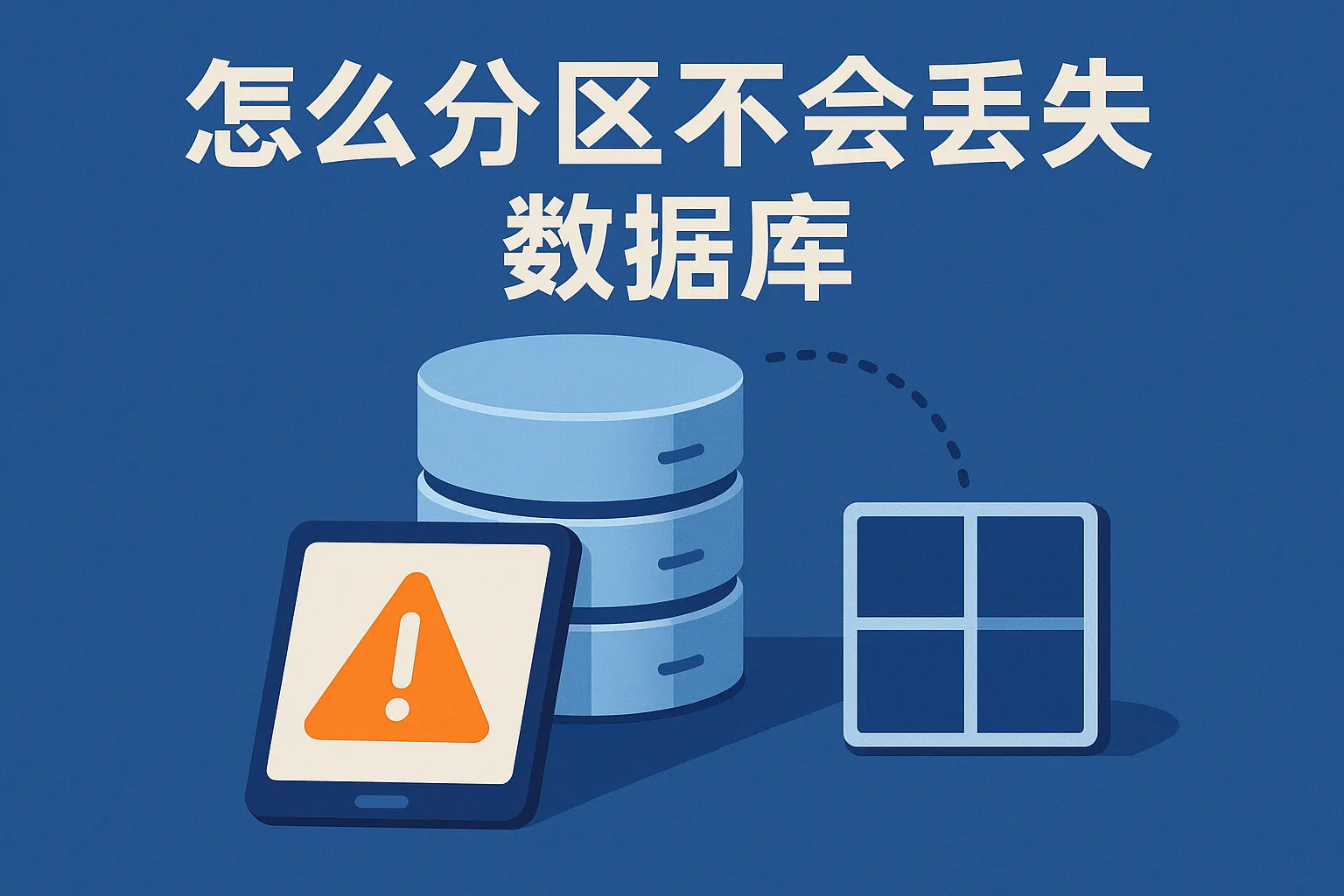 怎么分区不会丢失数据库