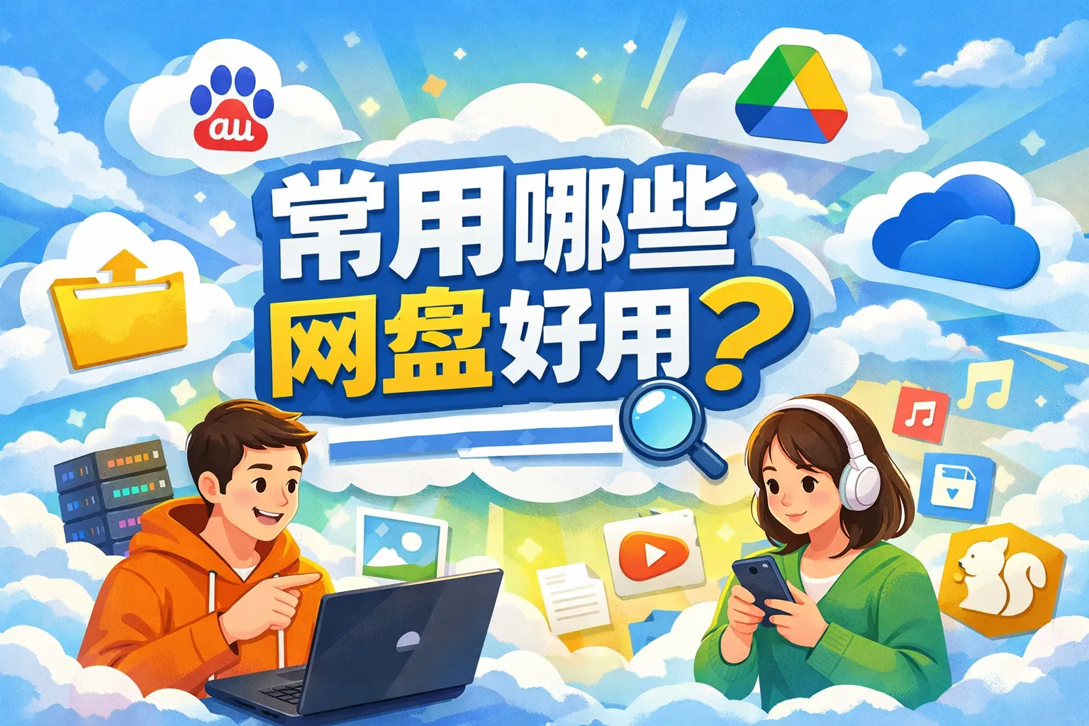 常用哪些网盘好用