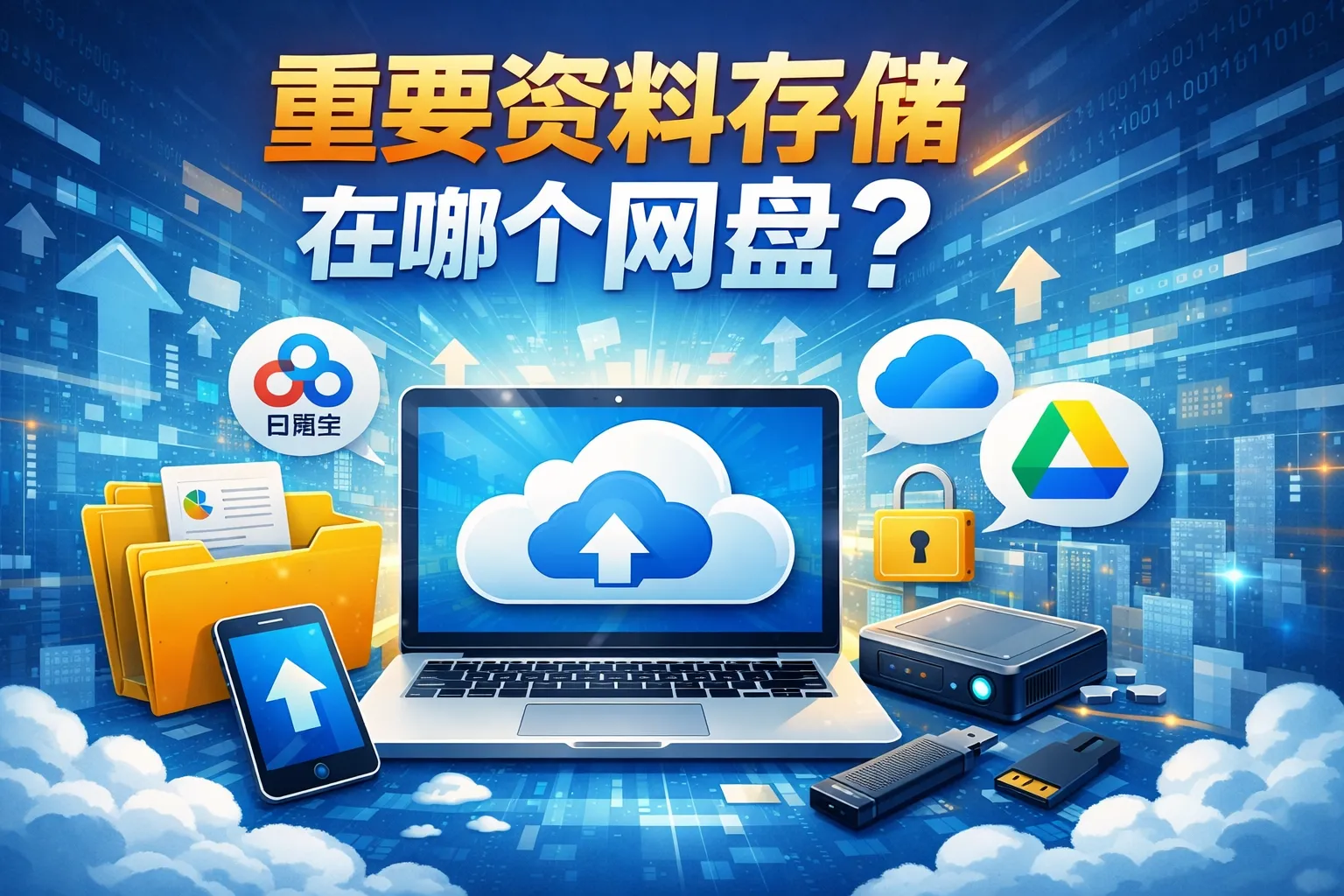 重要资料存储在哪个网盘