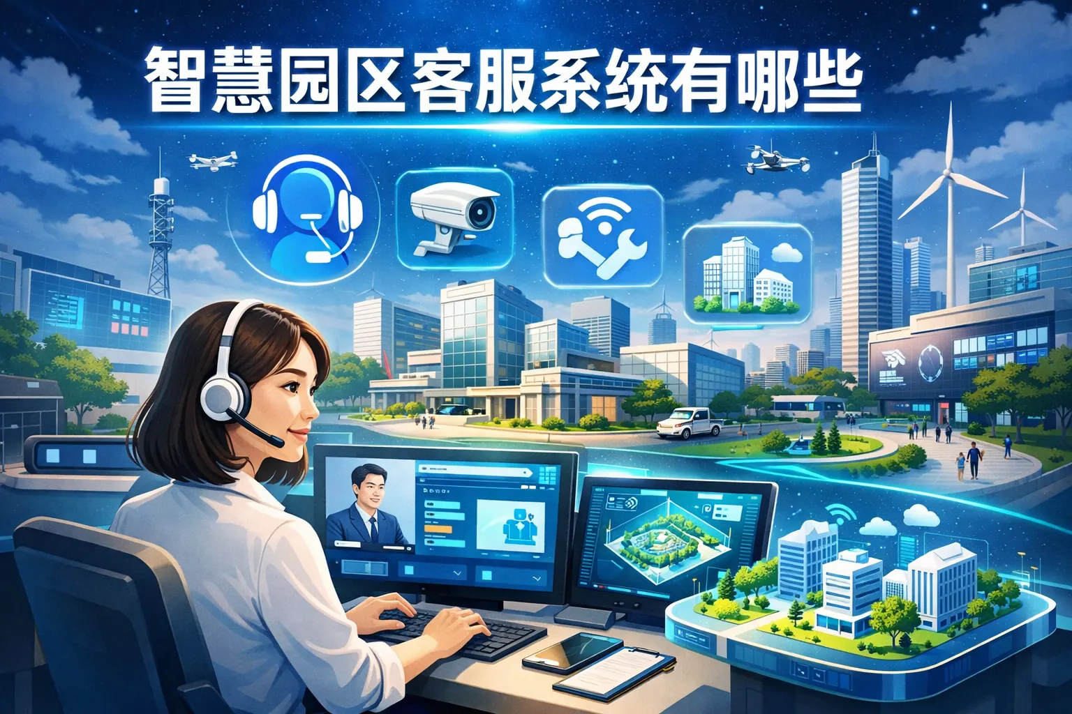 智慧园区客服系统有哪些