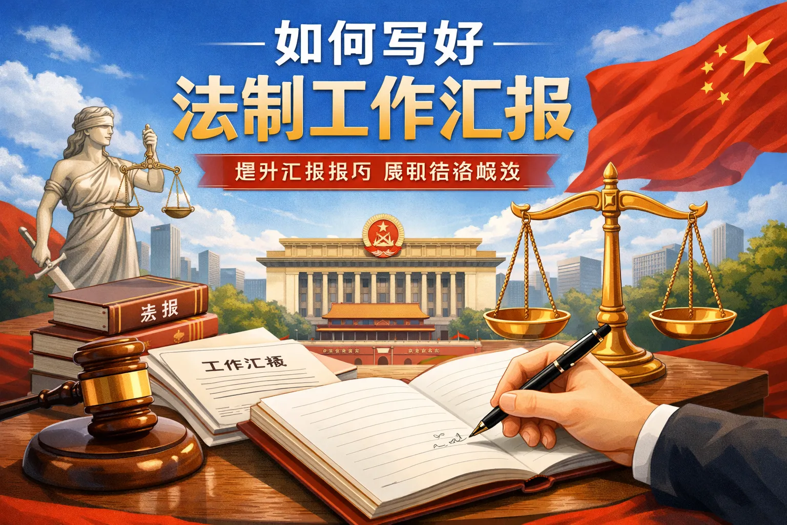 如何写好法制工作汇报