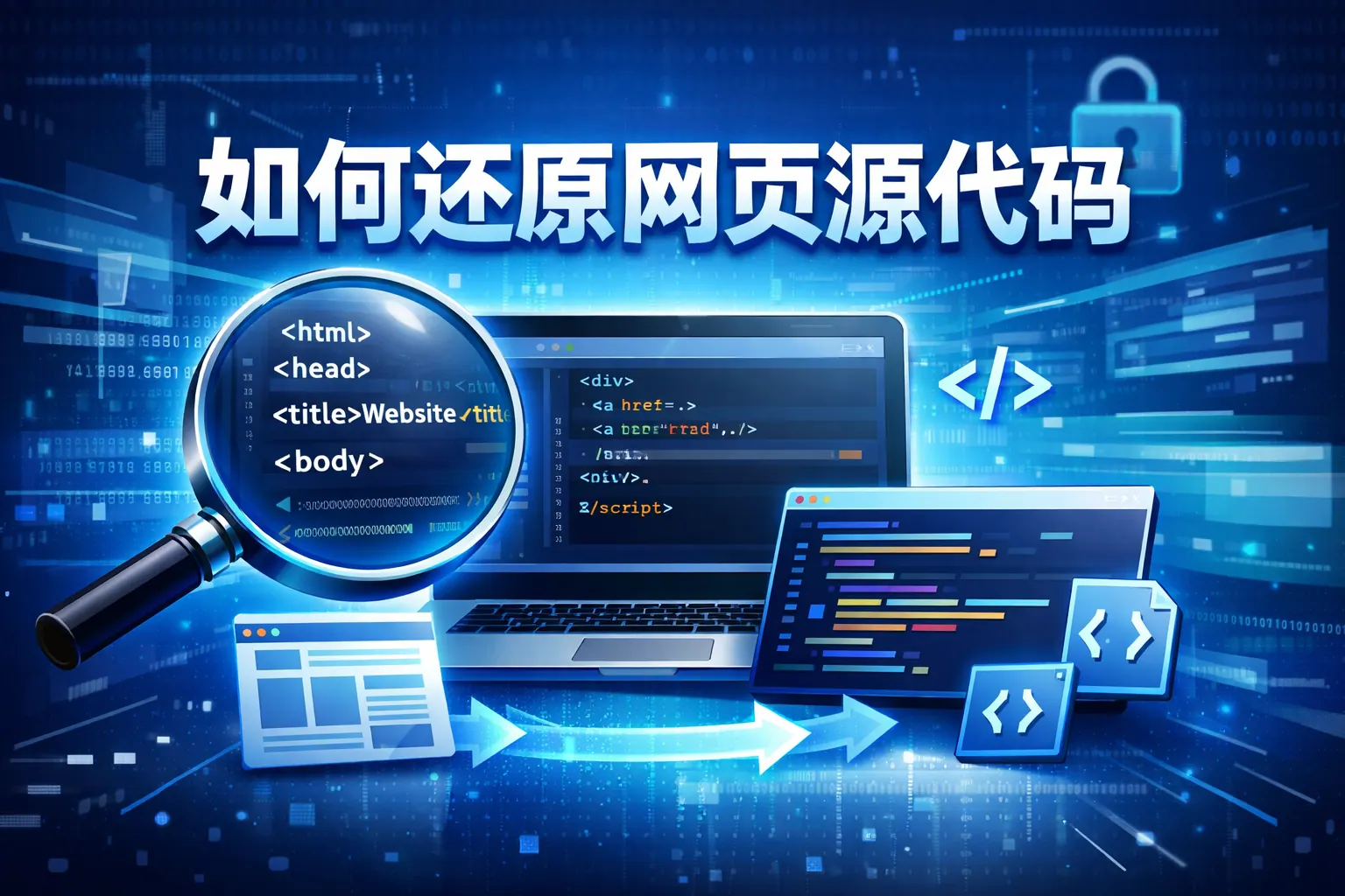 如何还原网页源代码