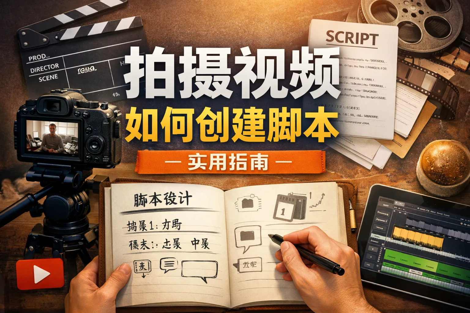 拍摄视频如何创建脚本