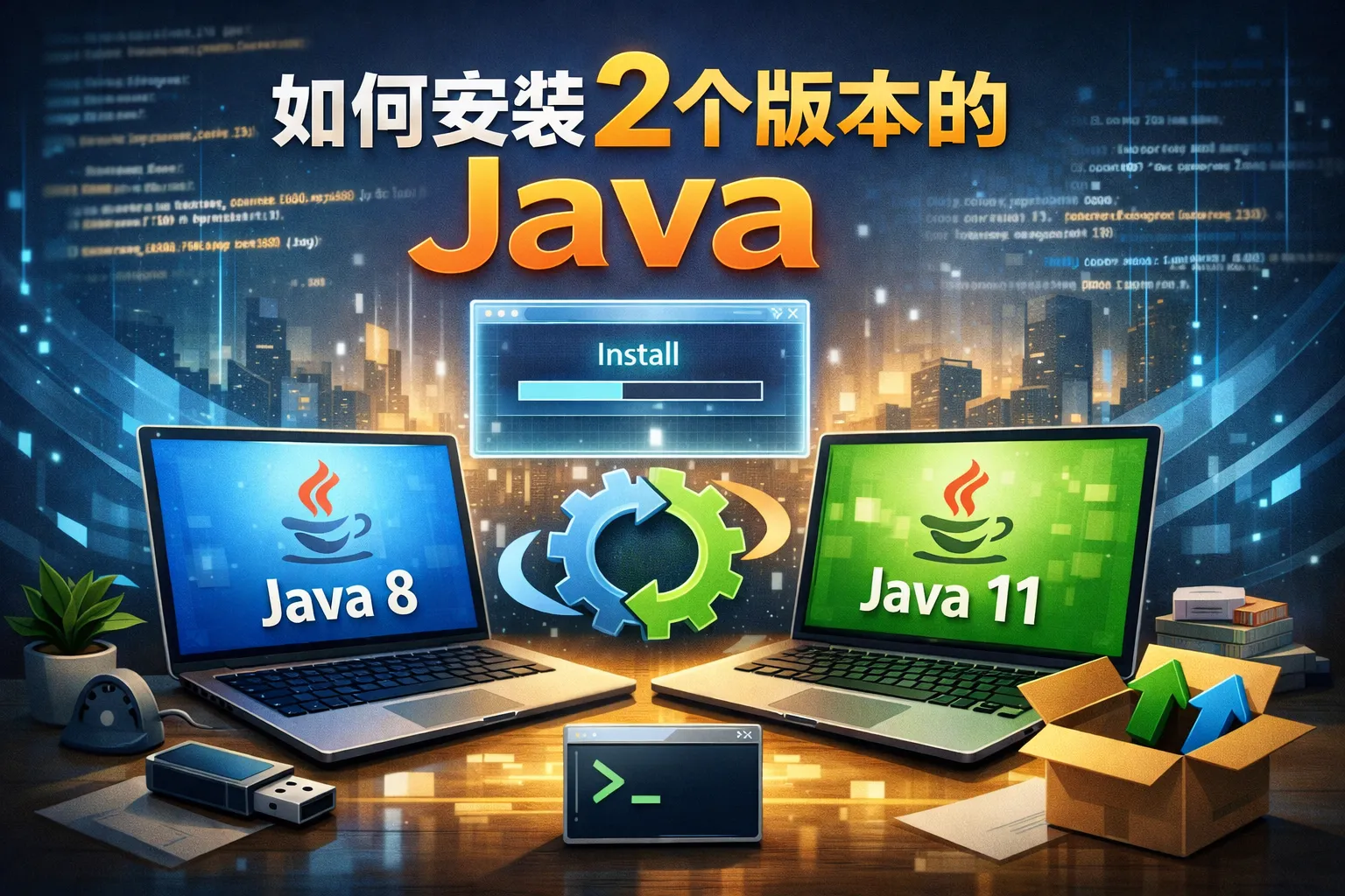 如何安装2个版本的java