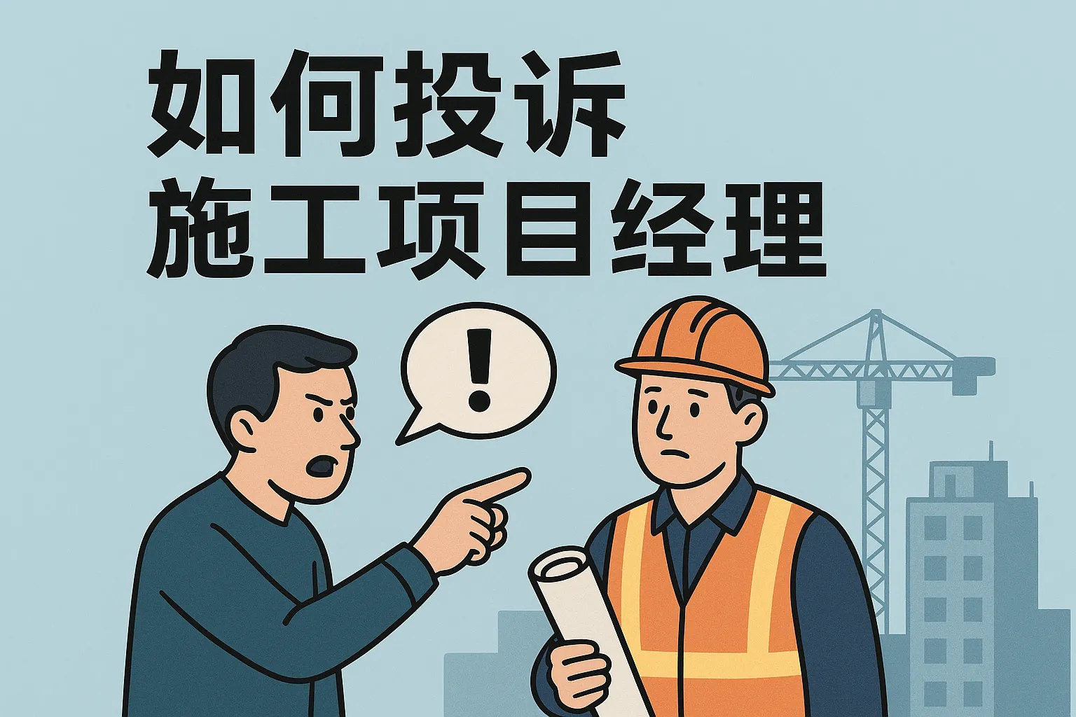 如何投诉施工项目经理