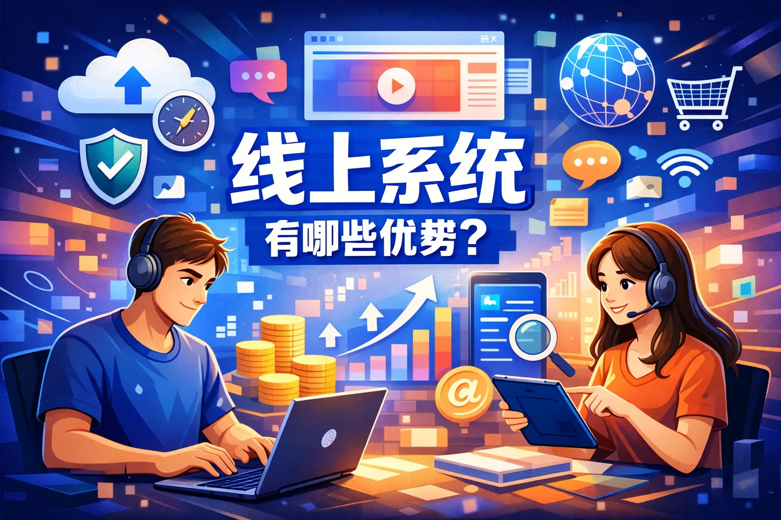 线上系统有哪些优势